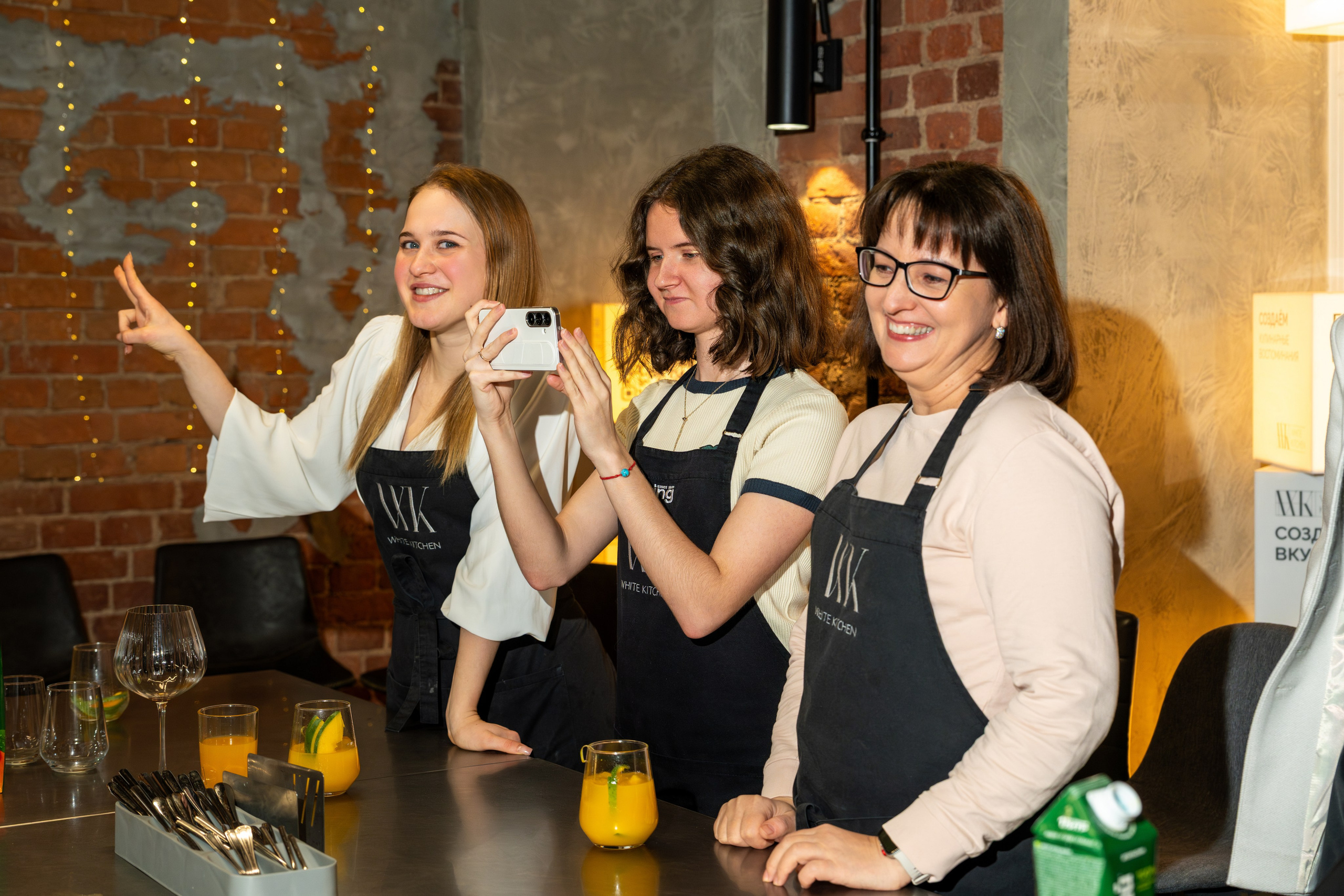 Корпоратив в кулинарной школе White Kitchen