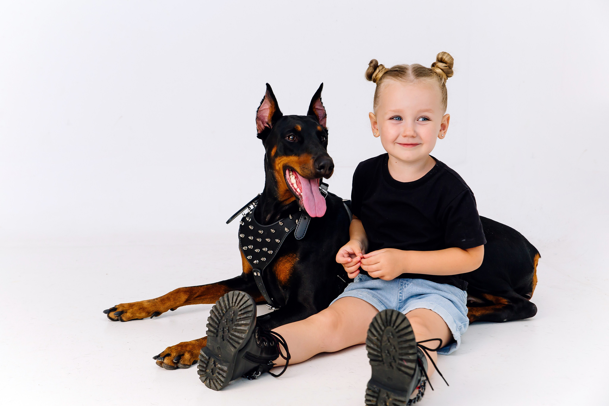 Фотопроект с доберманом. Свадебный и семейный фотограф в Краснодаре Илонна Ковалева
