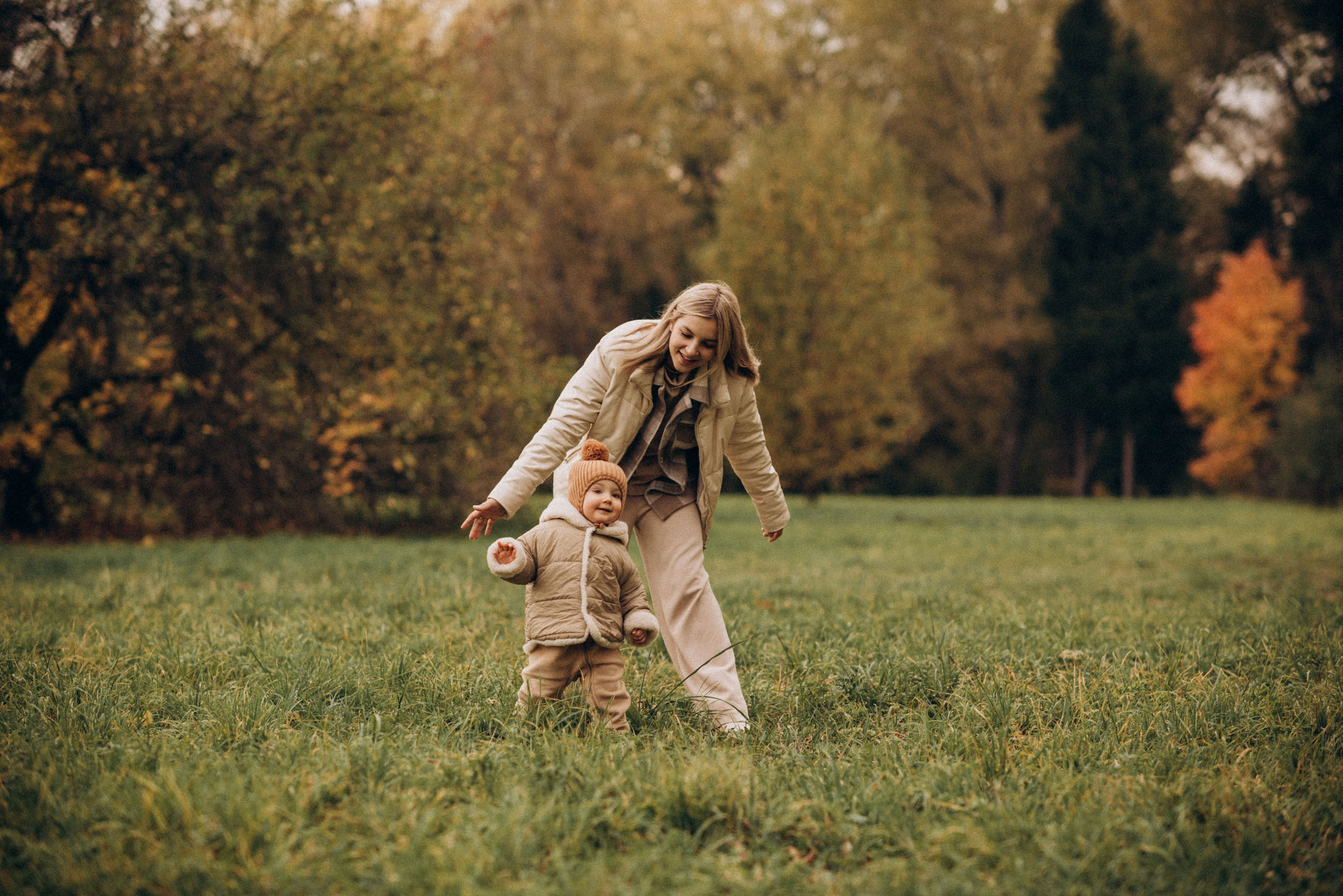 Осенняя фотосессия в парке. Семейный фотограф в Домодедово и Москве Елена Пичугина