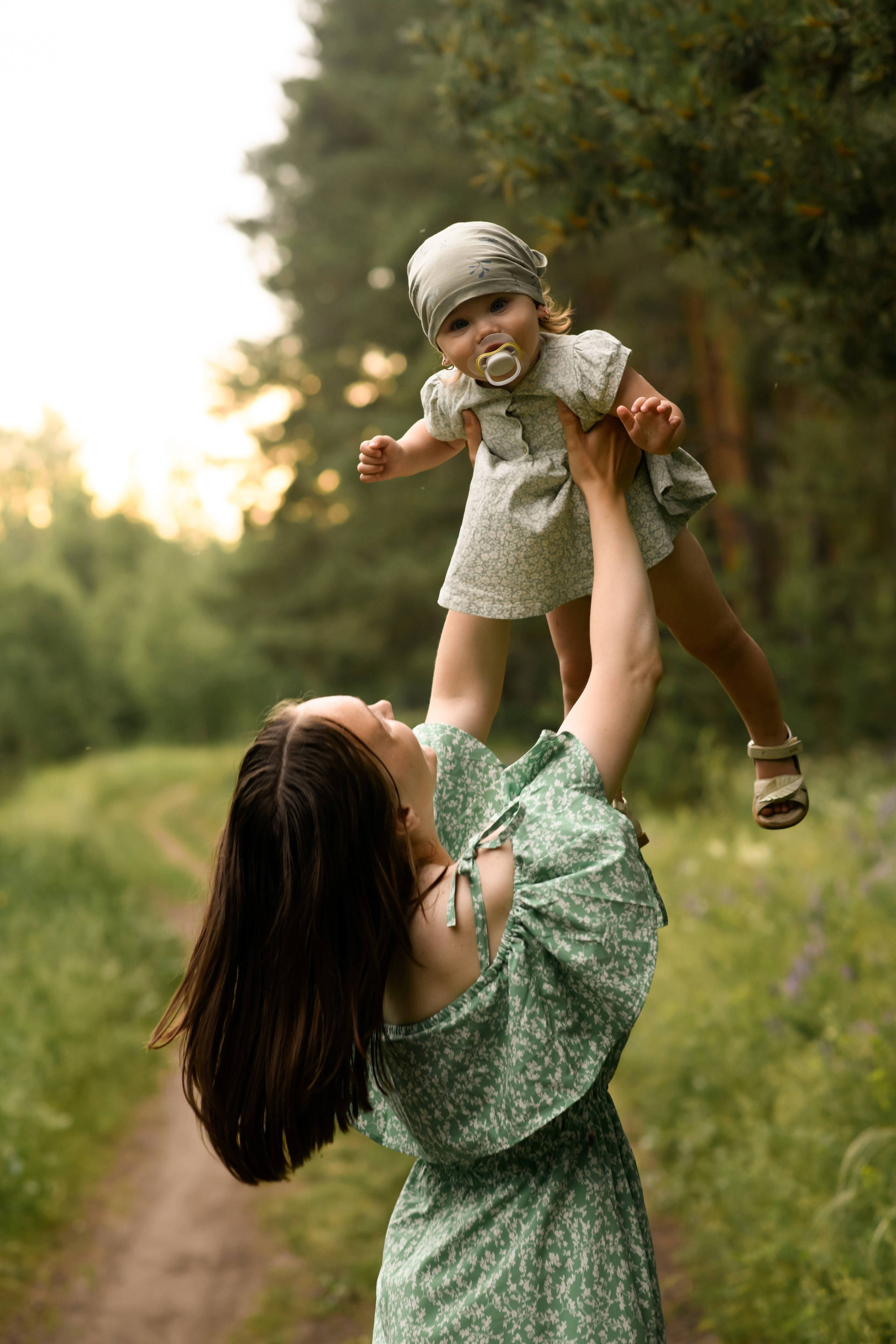 Мама Лена и Машенька. Портретный фотограф в Челябинске