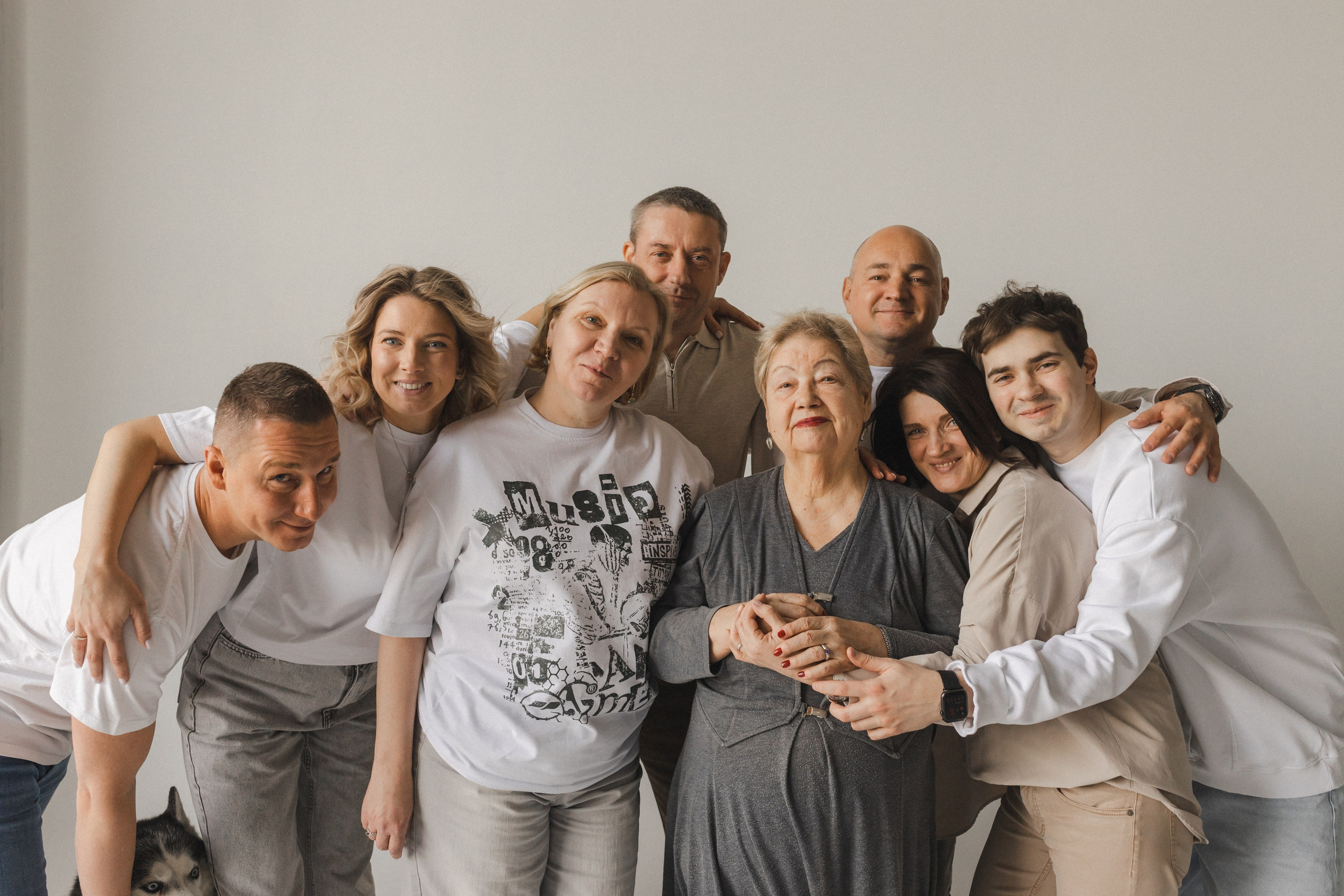 История семьи. Семейный фотограф в Москве