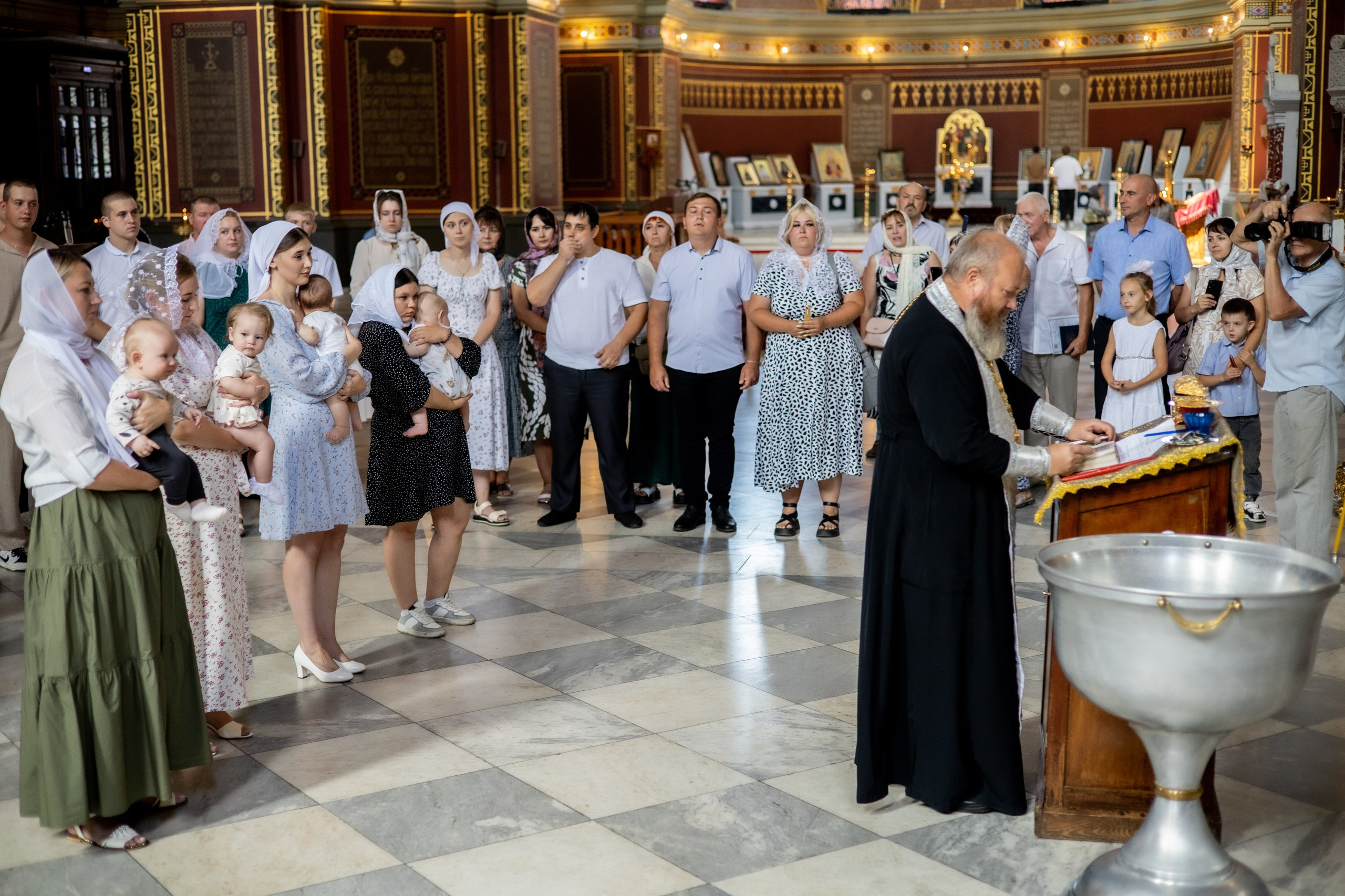 Крещение Максима. Фотограф Надежда Лукьянова