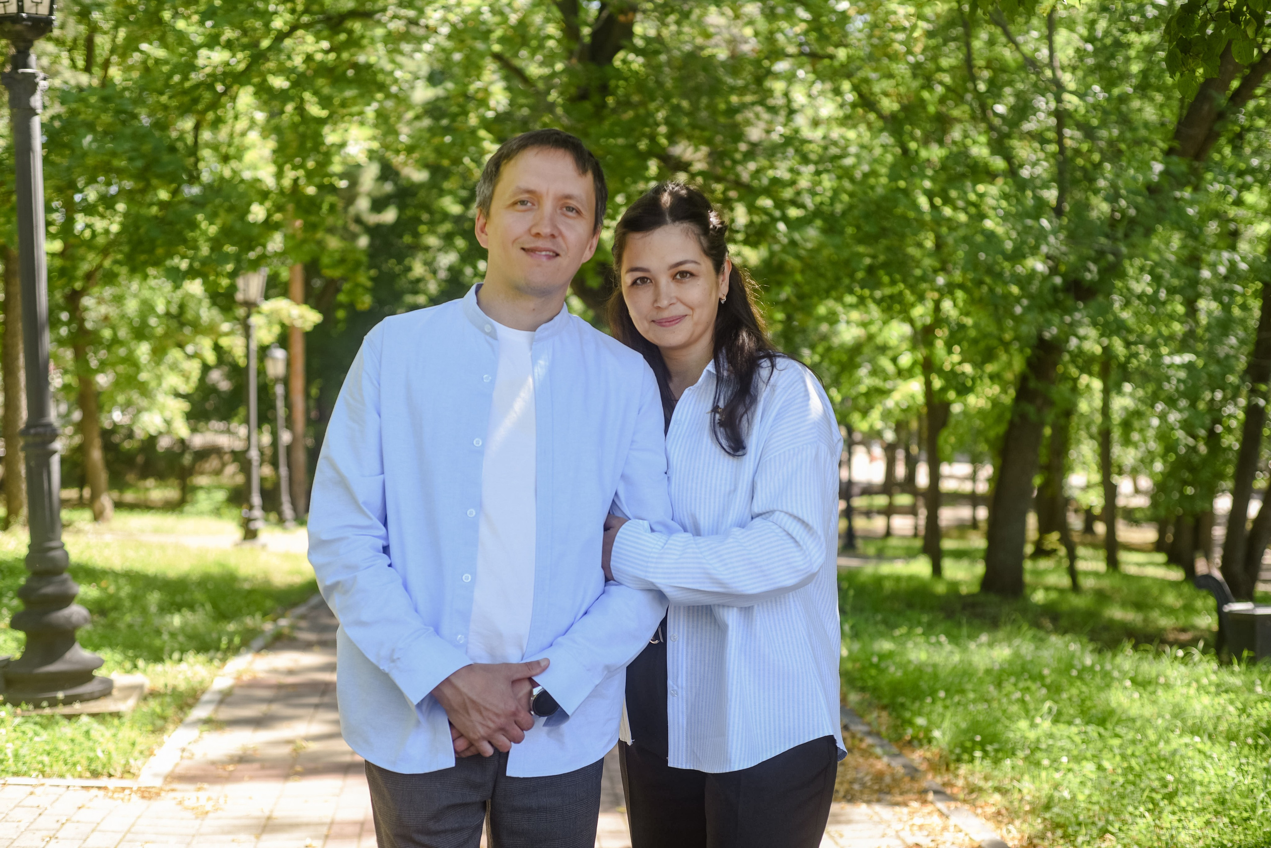 Семейная съемка в парке. Семейный и свадебный фотограф в г. Уфа Динара