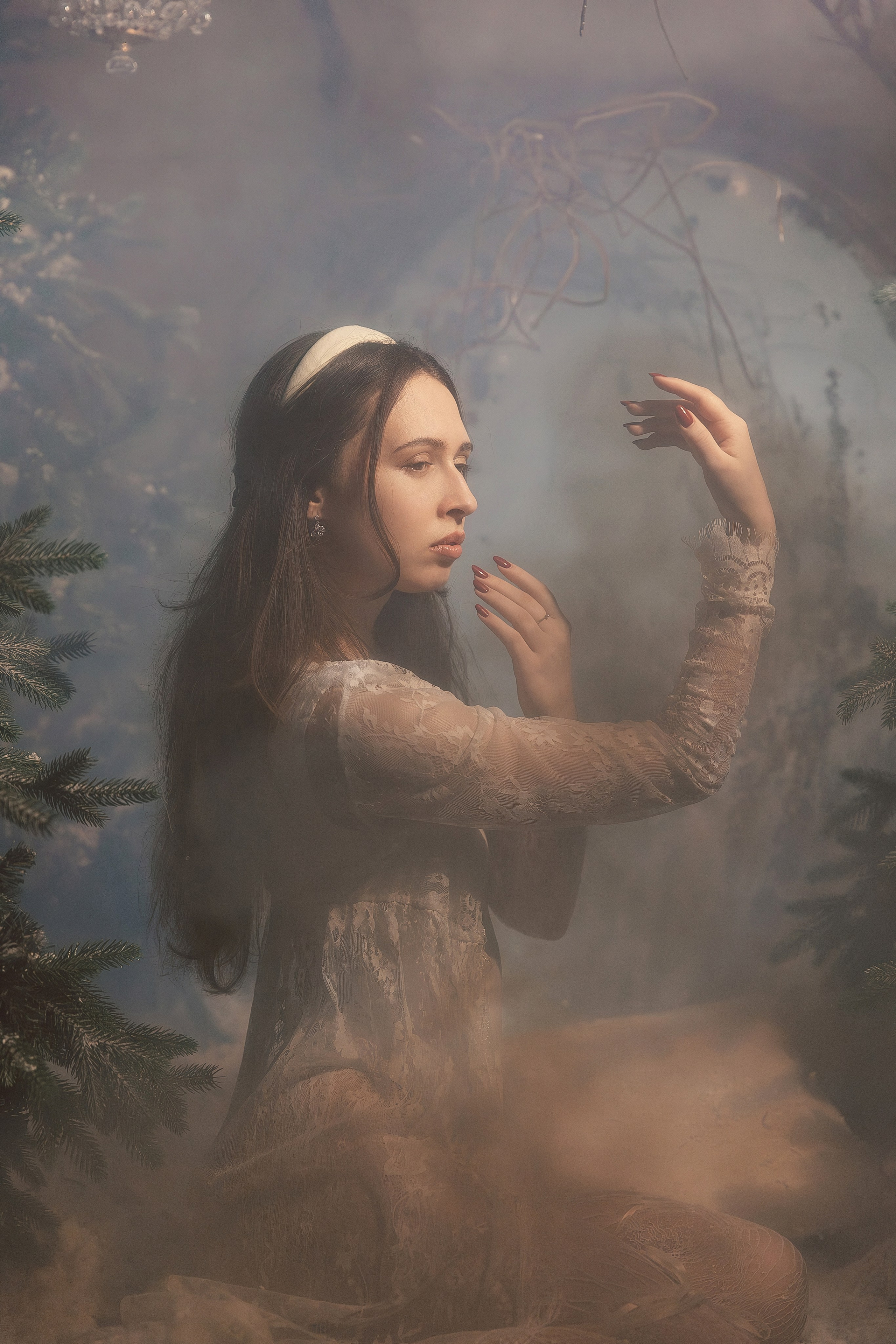 Зимняя сказка на чердаке. Семейный и женский фотограф в Москве Надежда Воробьева