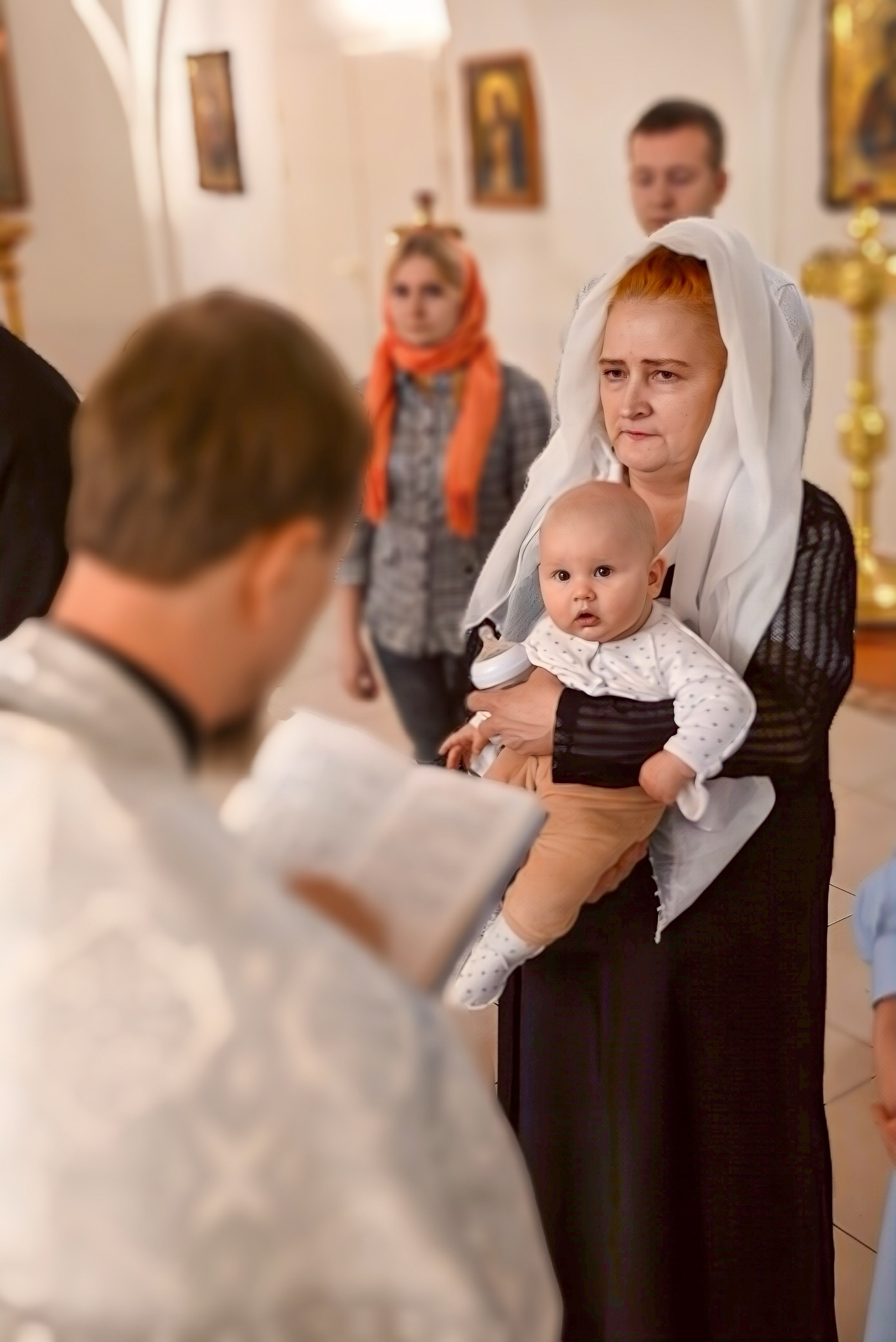 Крещение Бутово отец Андрей. Семейный и детский фотограф Москва