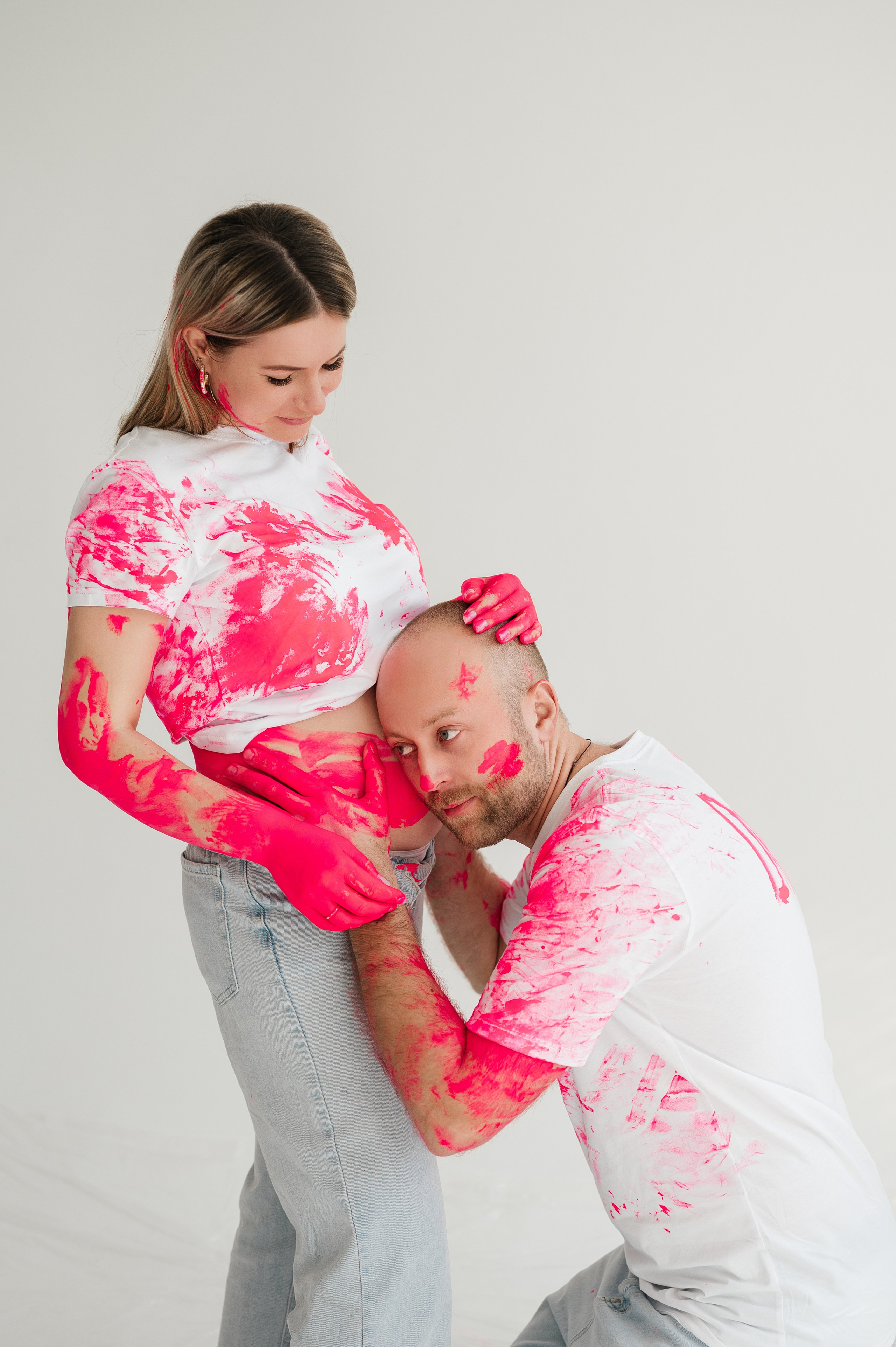 Гендер пати с красками. Свадебный и семейный фотограф в Краснодаре Алина Мельник