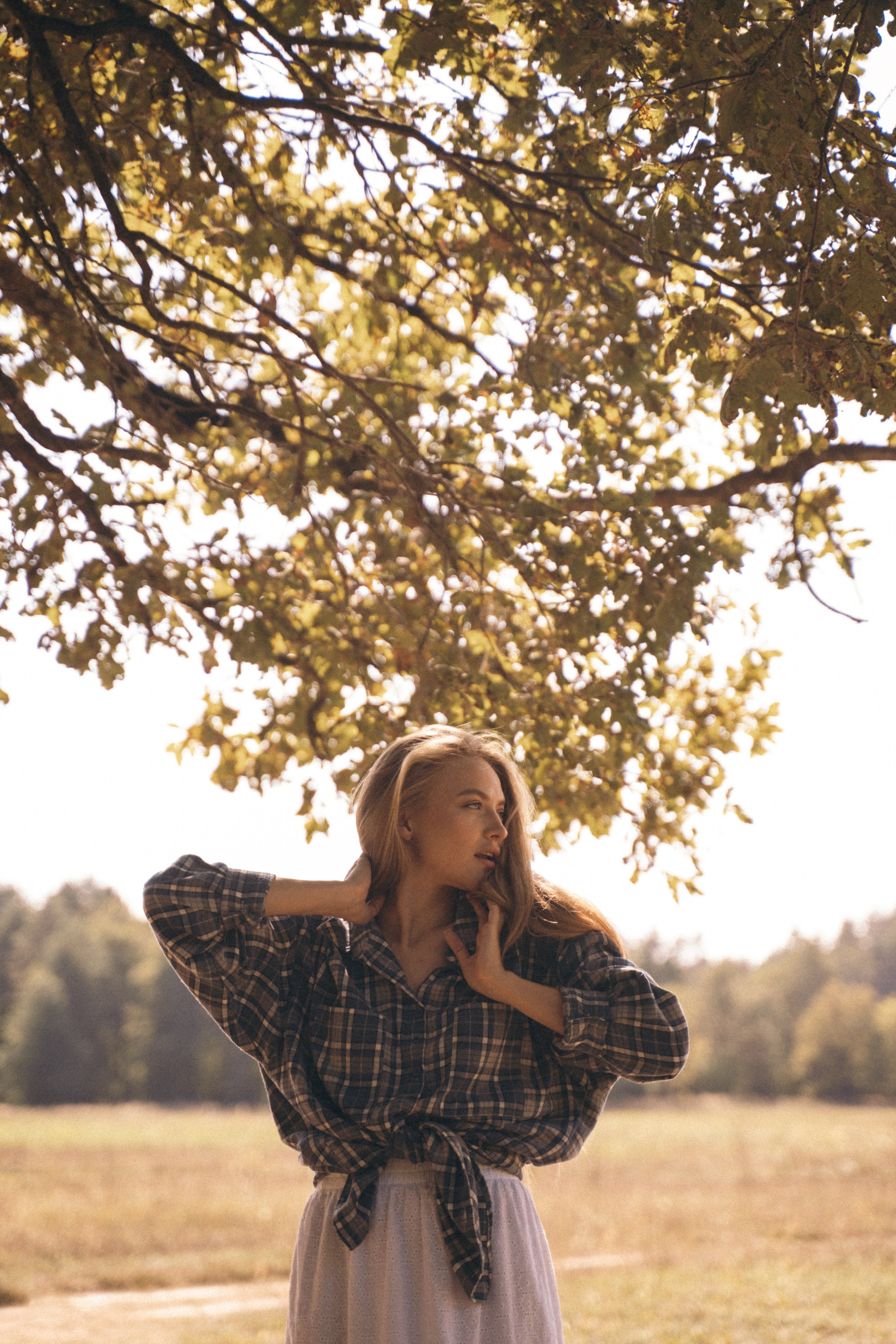 Ветер в волосах. Творческий фотограф Аня Волк