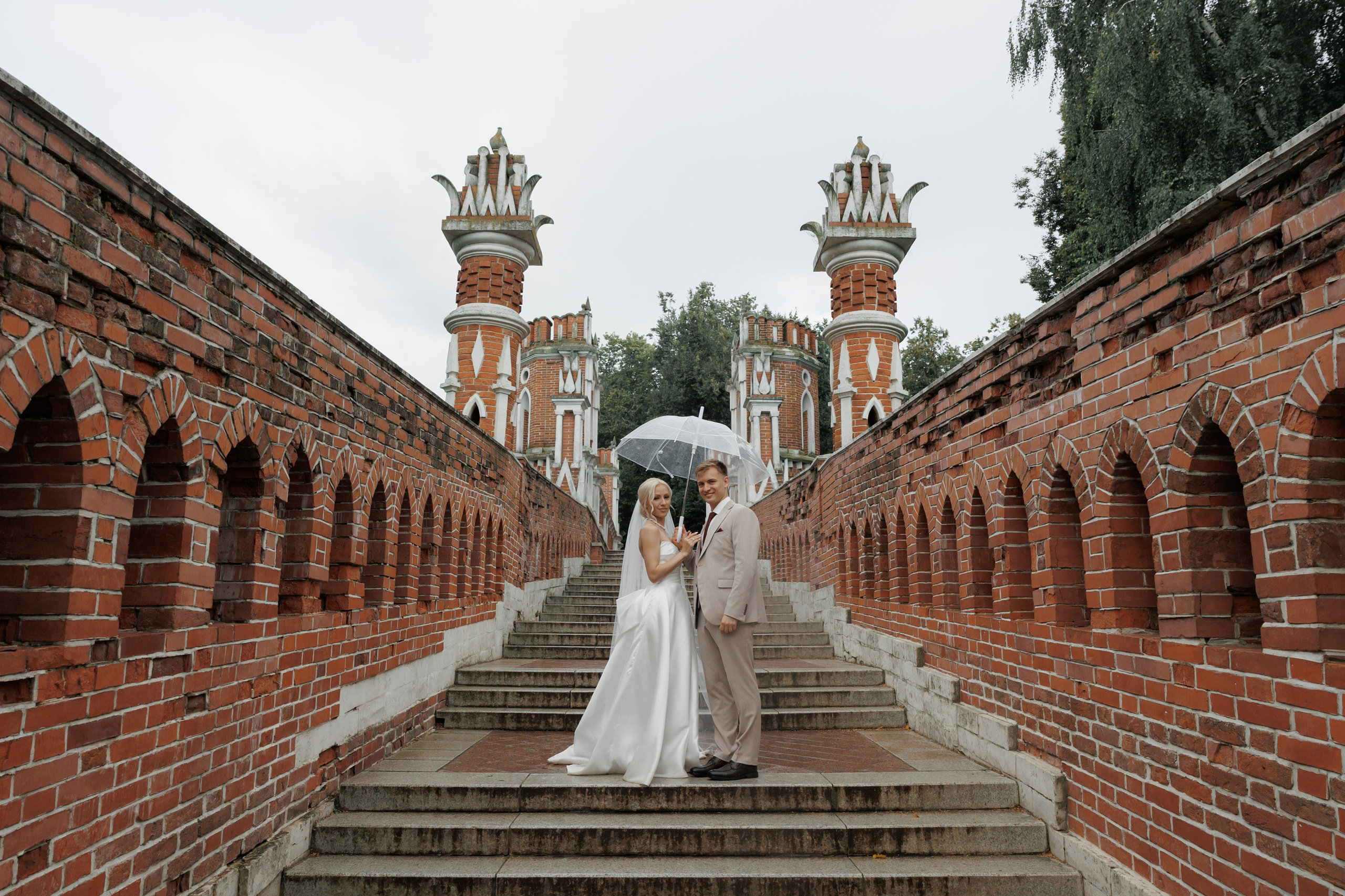 Отель «Милан», Шипиловский ЗАГС, прогулка в парке Царицыно. Свадебный и репортажный фотограф (Москва, Королев и другие)