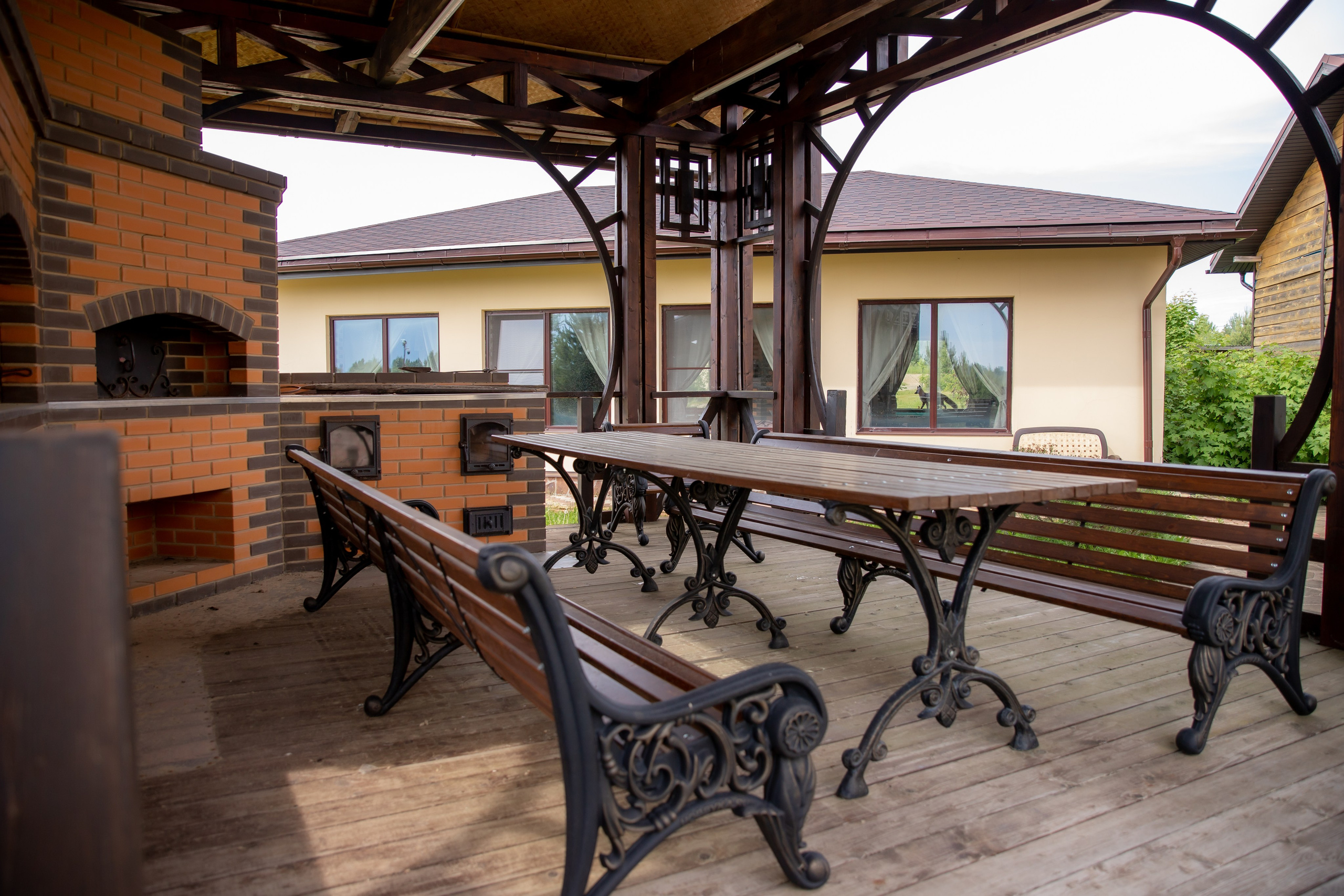 База отдыха в Тверской области. Территория. Фотограф недвижимости и контент-съемки в СПб