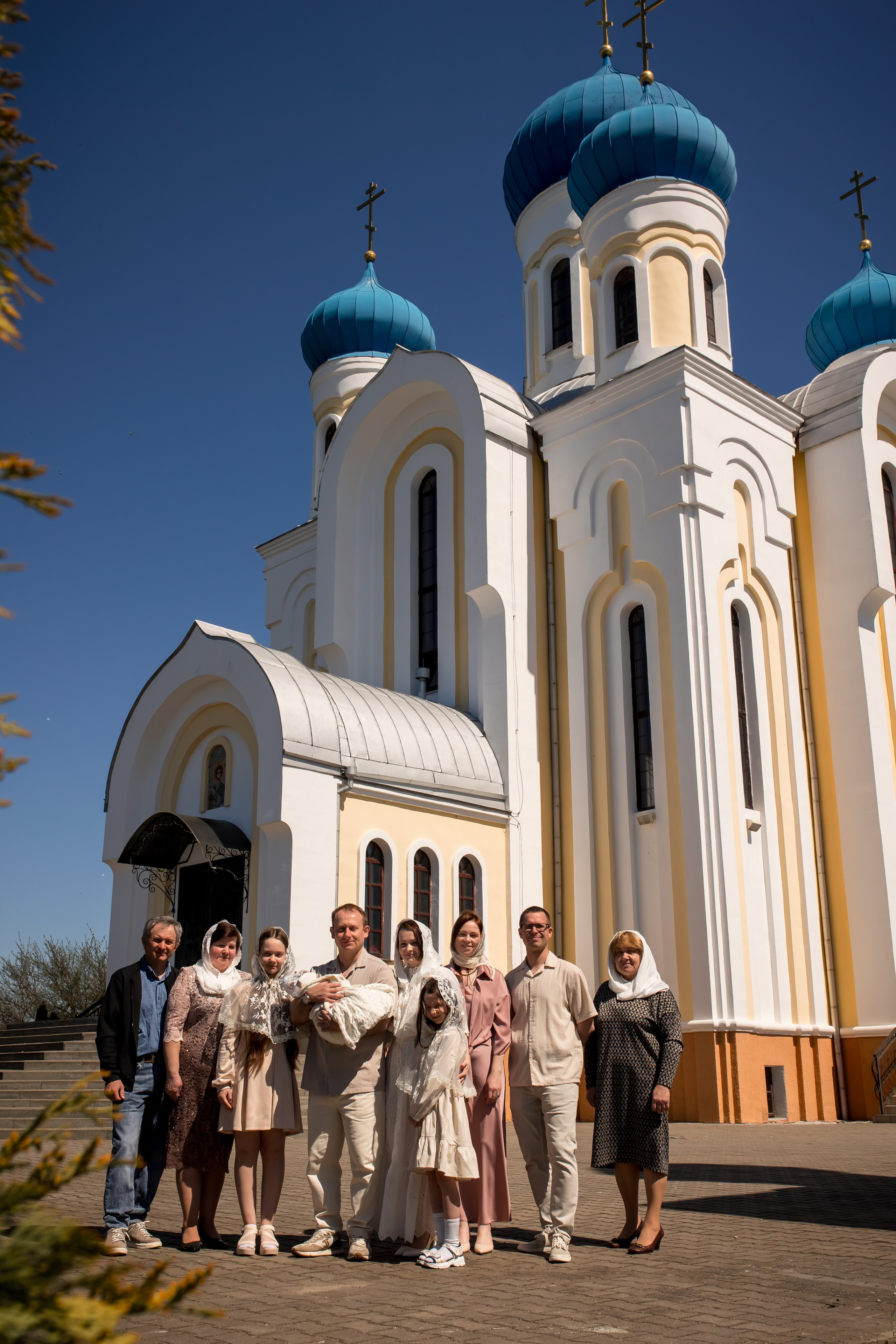 Крещение Даниила. Семейный фотограф в Бресте Наталья Постоялко