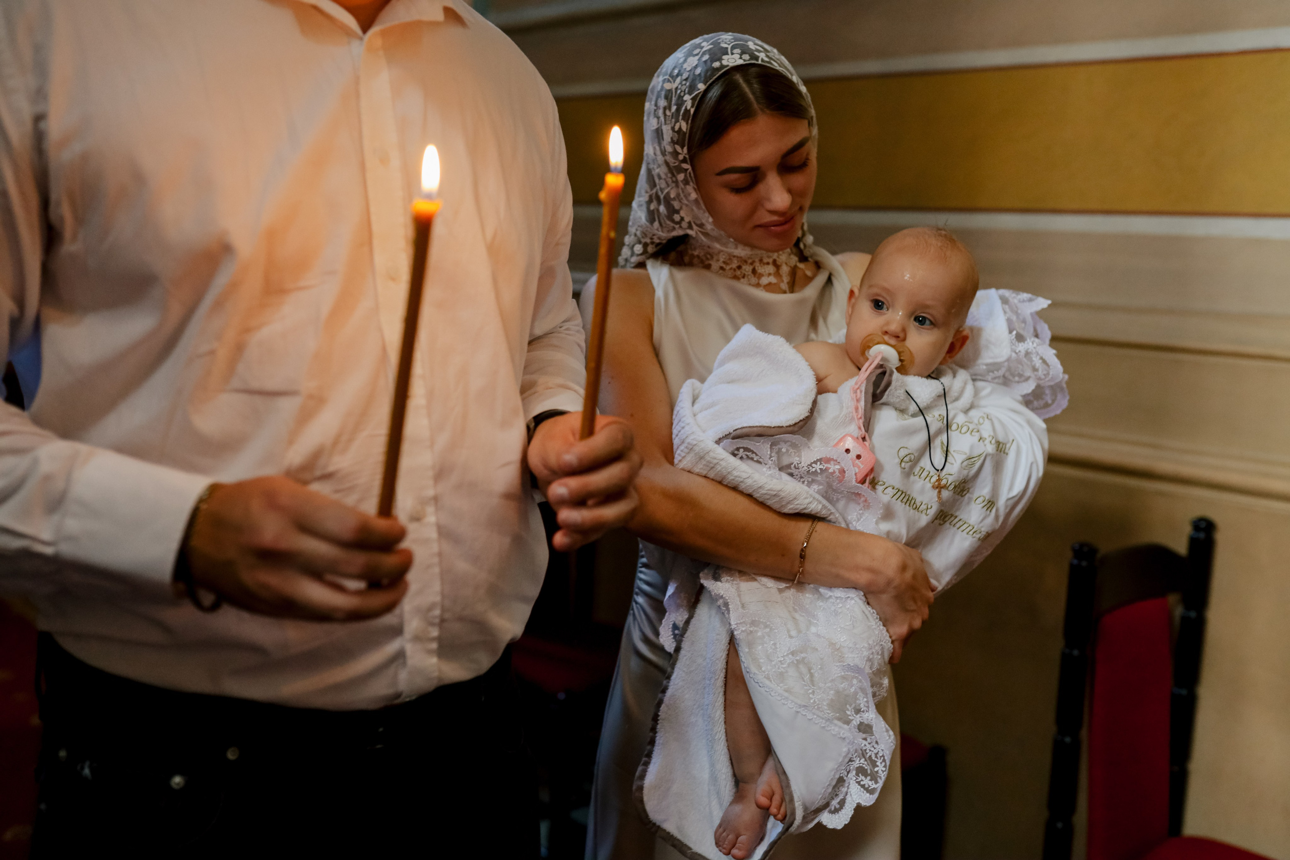 Крещение Эмилии. Свадебный и семейный фотограф в Варшаве