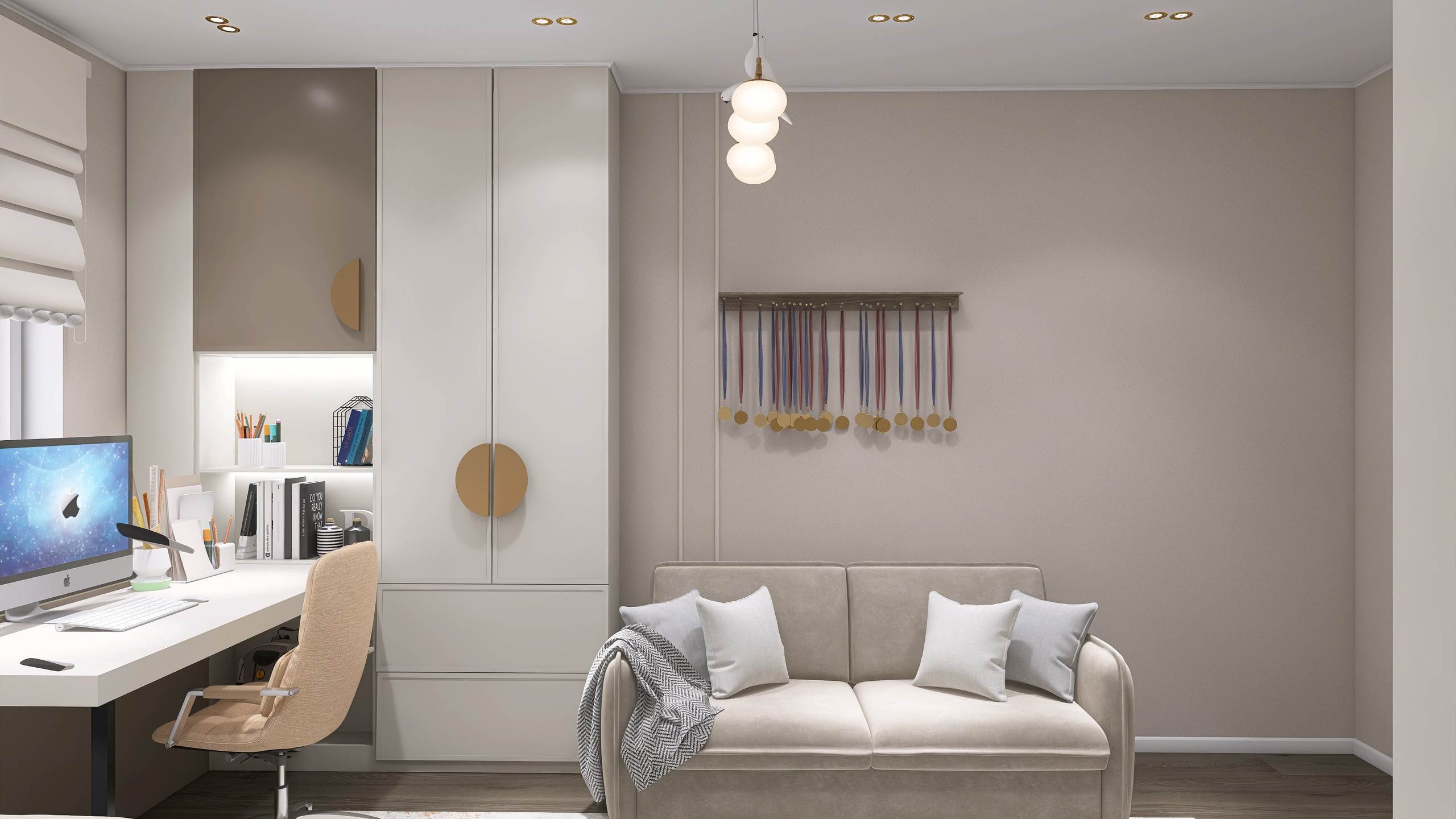 ЖК Северное сияние. Площадь 80 кв. м. Дизайнер интерьера в Новосибирске_Елена Сергеева