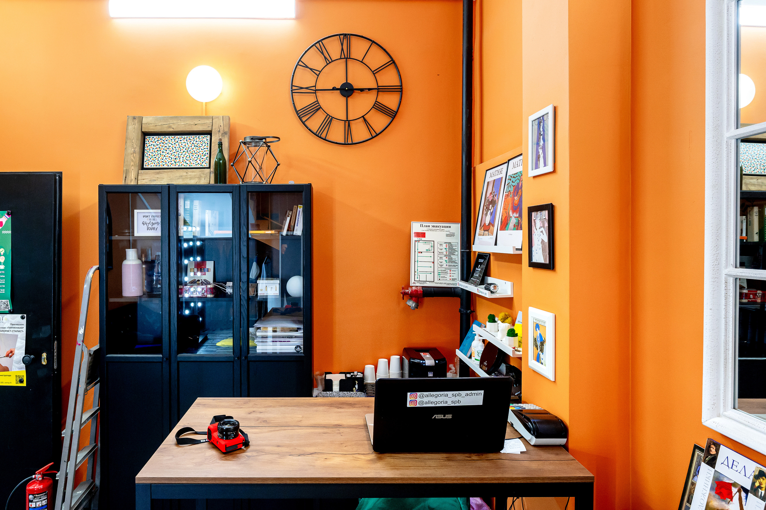 Салон красоты Allegoria. Интерьерный фотограф. Фото- видеосъемка недвижимости Санкт-Петербург