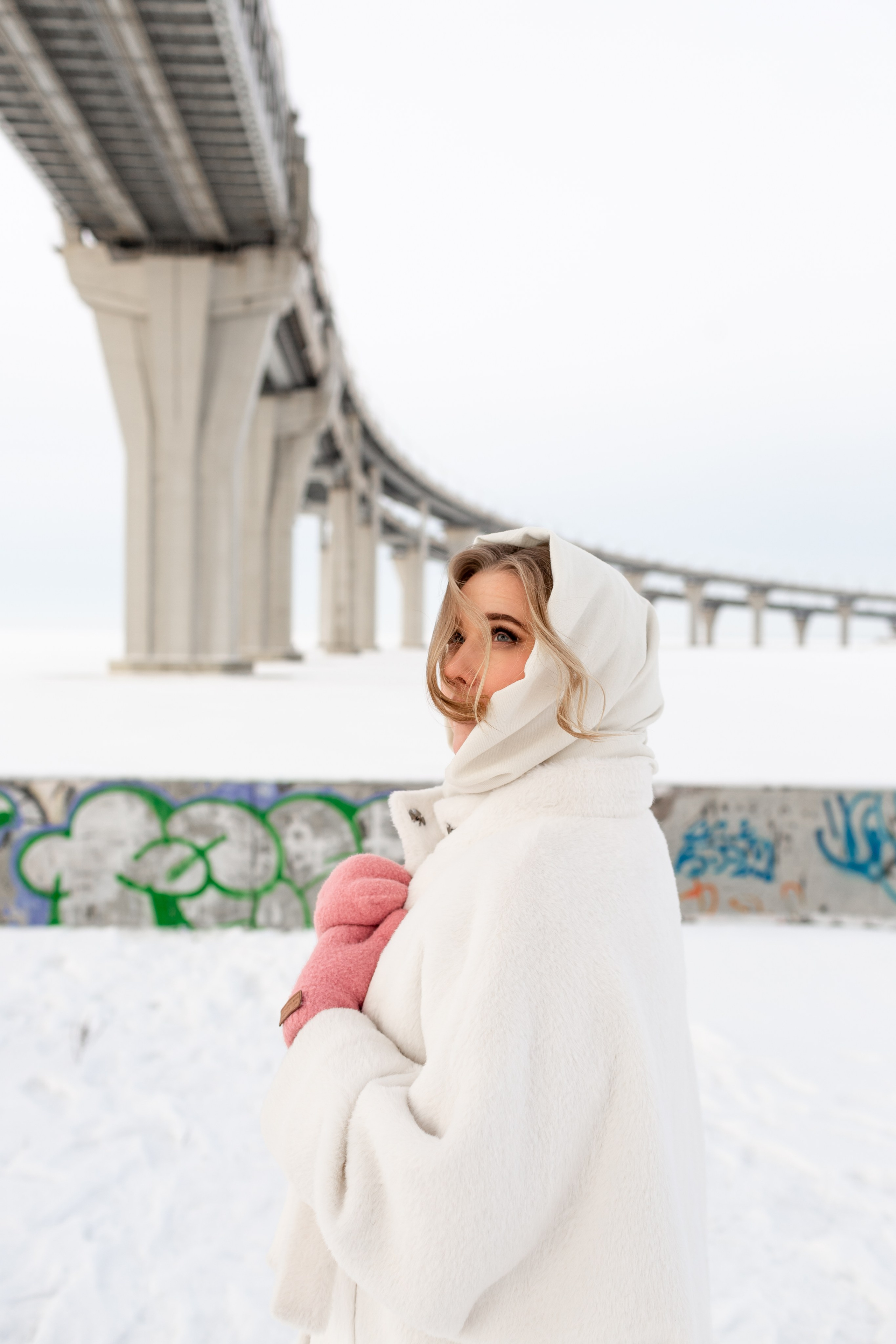 Свадебная фотосессия зимой. Свадебный фотограф Кирилл Белый