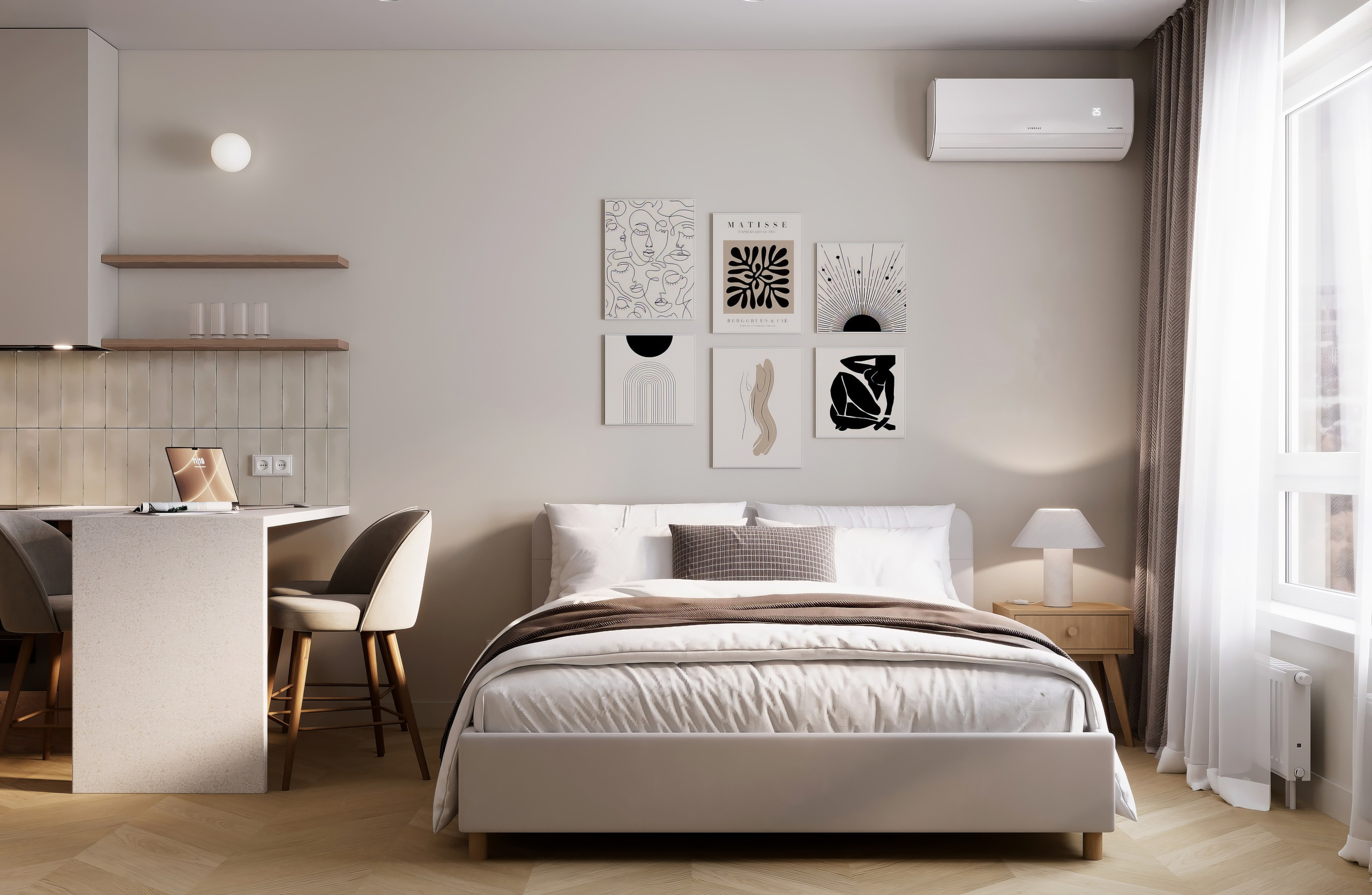 Водный стадион 28.8 m². Москва. Заказать 3d визуализацию интерьеров — Дарья Веденёва