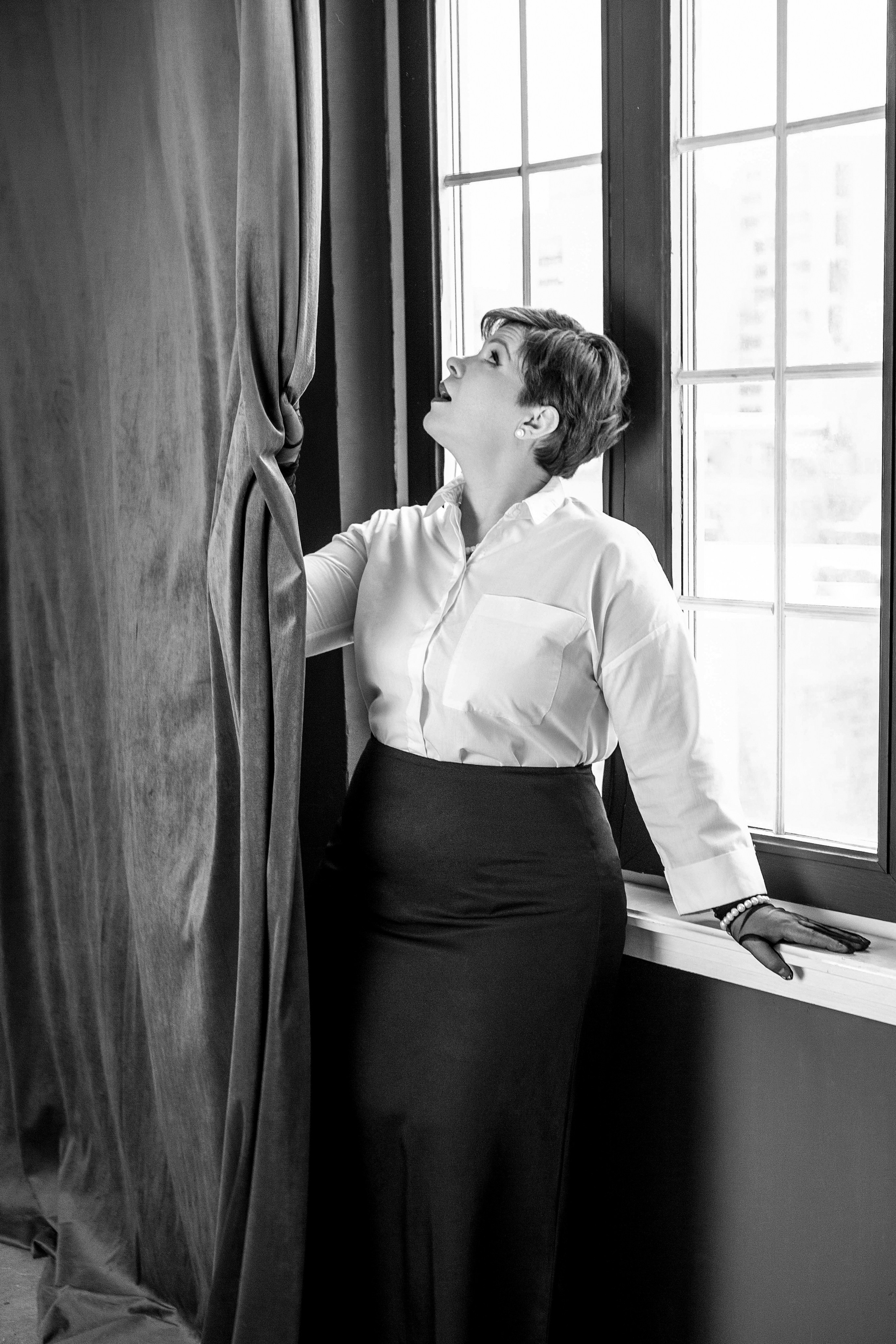 Анна в стиле Ренаты Литвиновой. Фотограф Екатерина Голицына