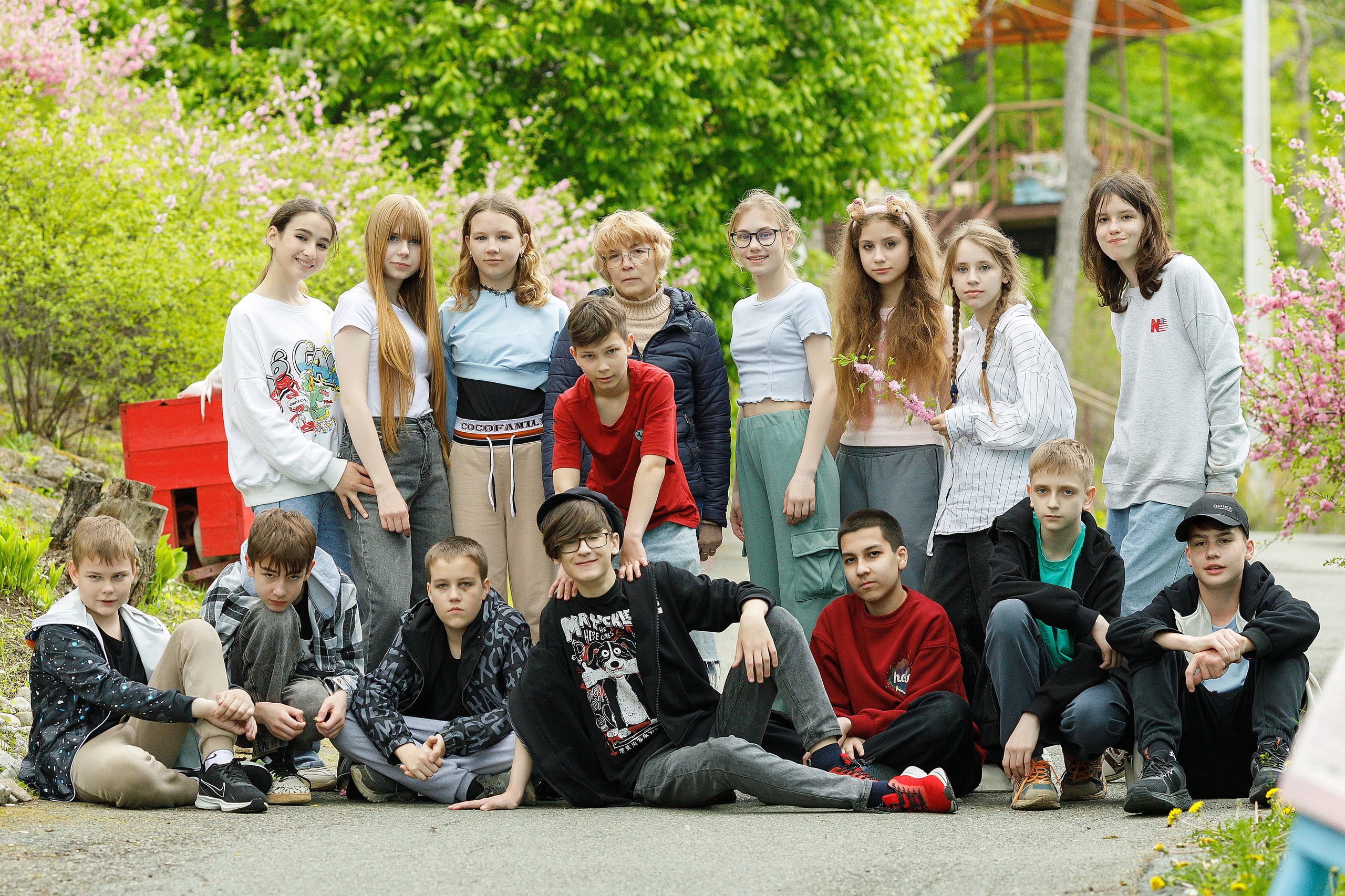 Выезд в лагерь 6 А. Photoalbum-vl.ru