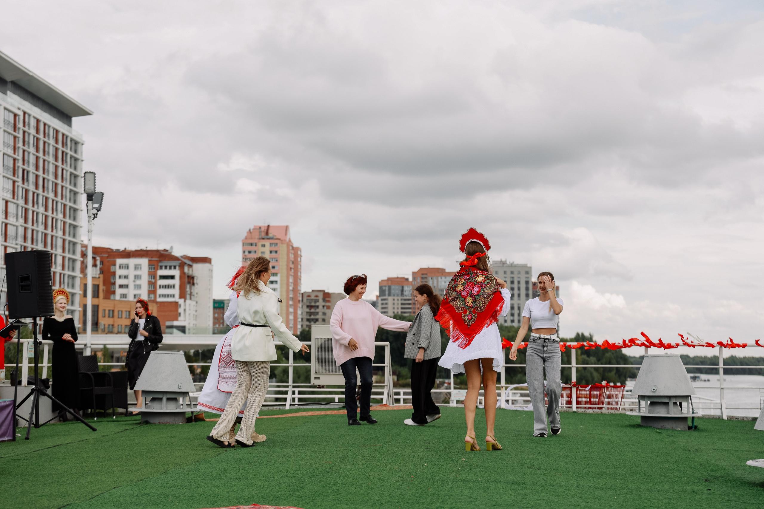Модный показ «А-ля русс». Фотограф Юлия Мальцева