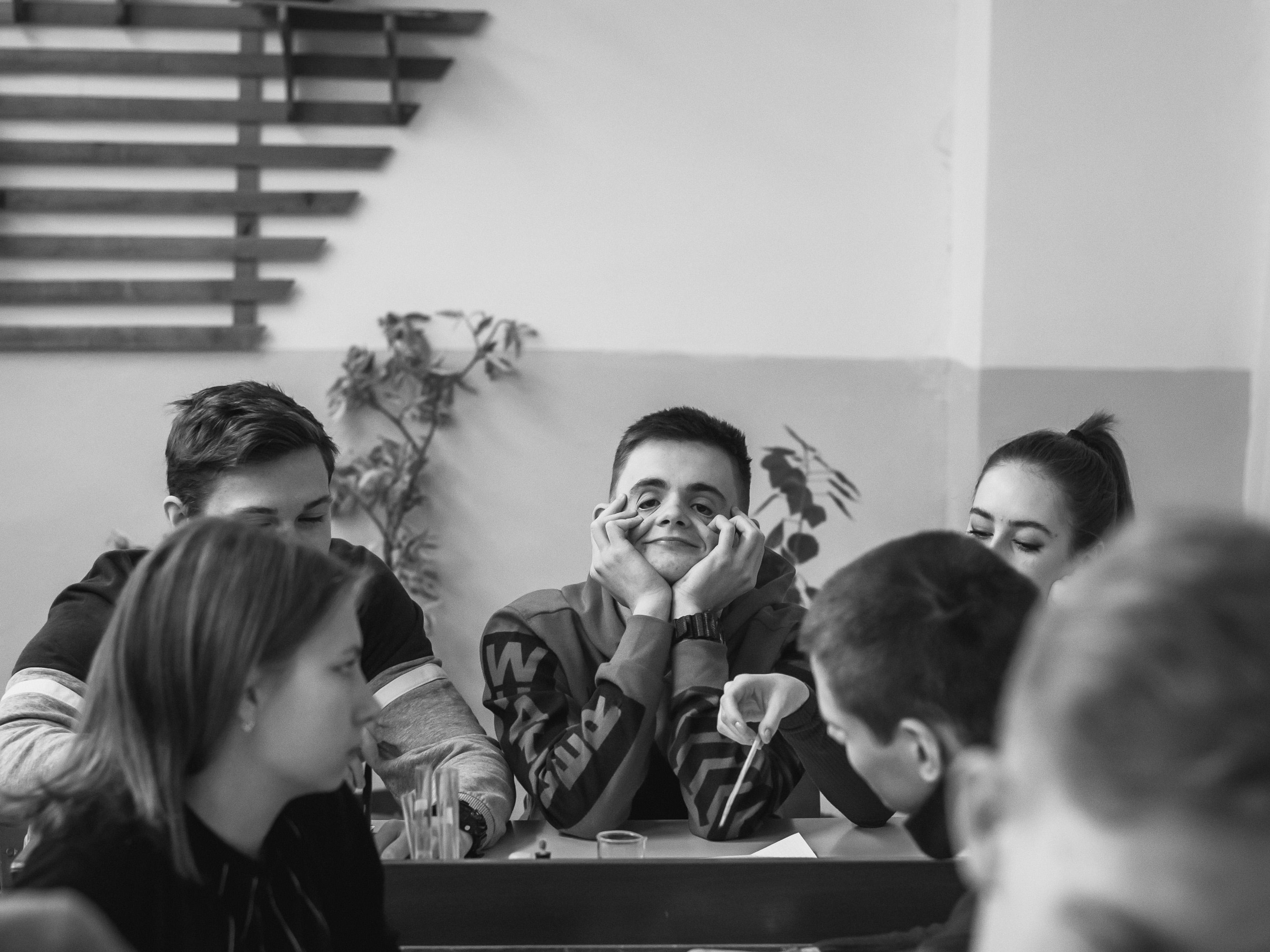 Репортажная фотография на уроках