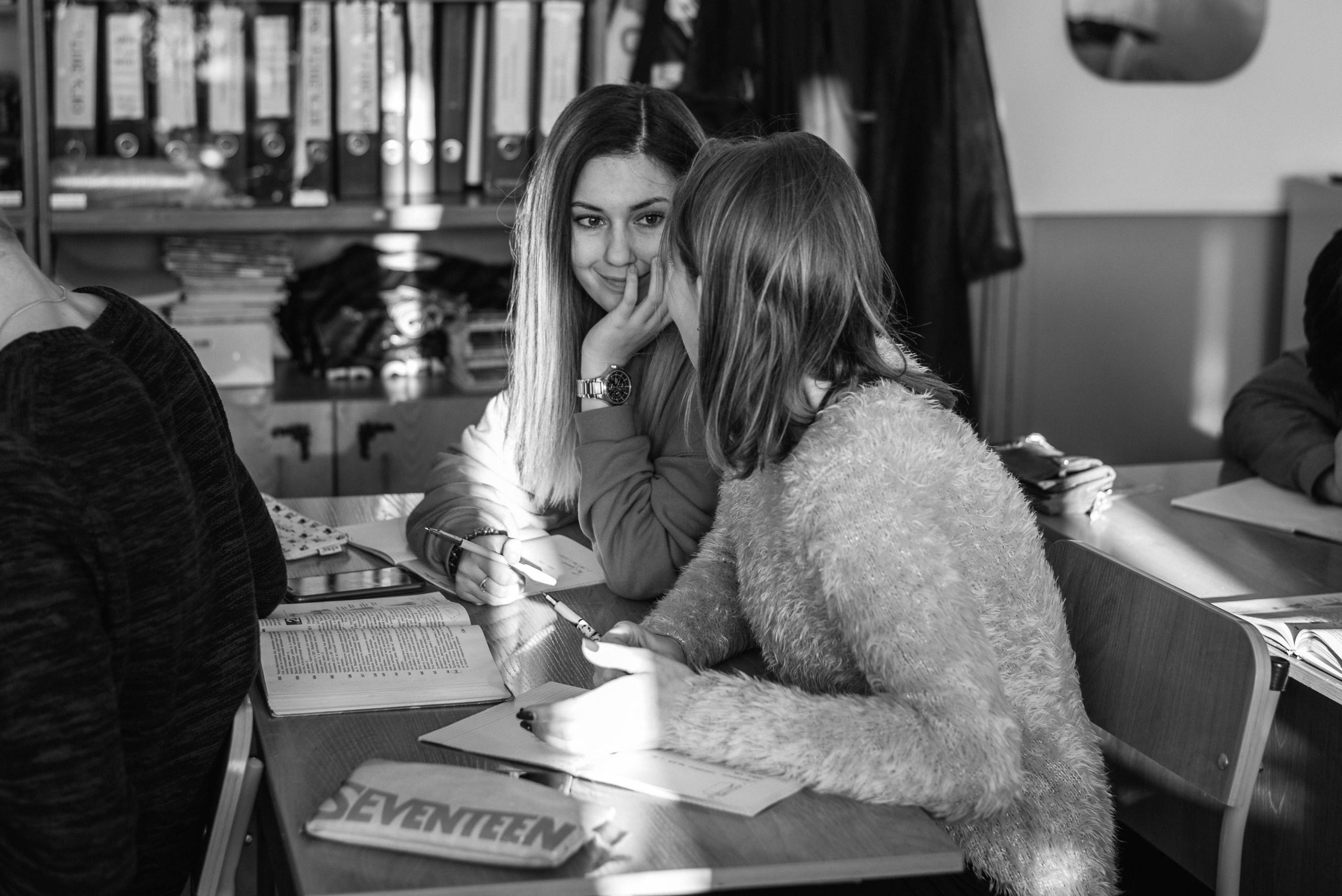 Репортажная фотография на уроках