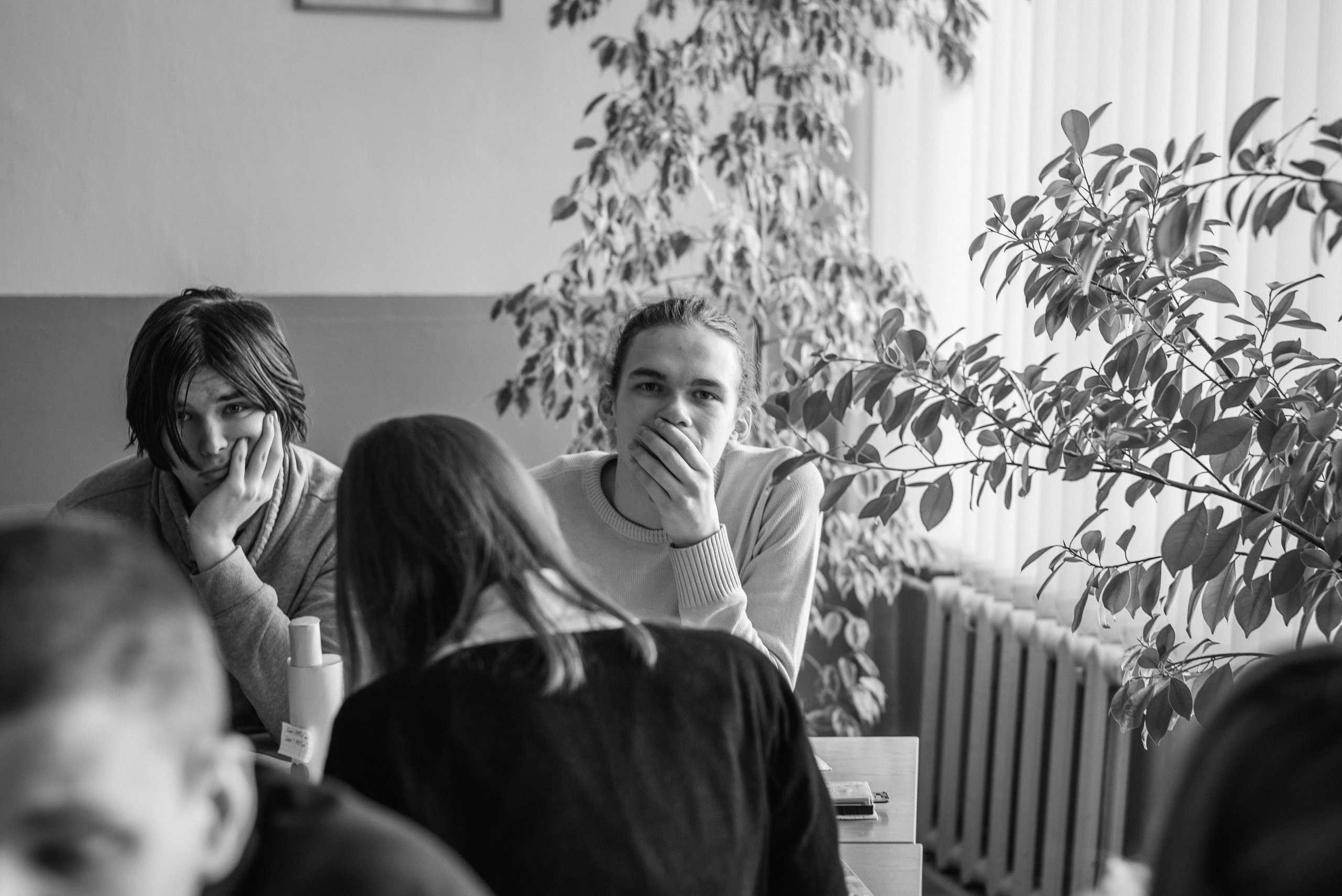 Репортажная фотография на уроках