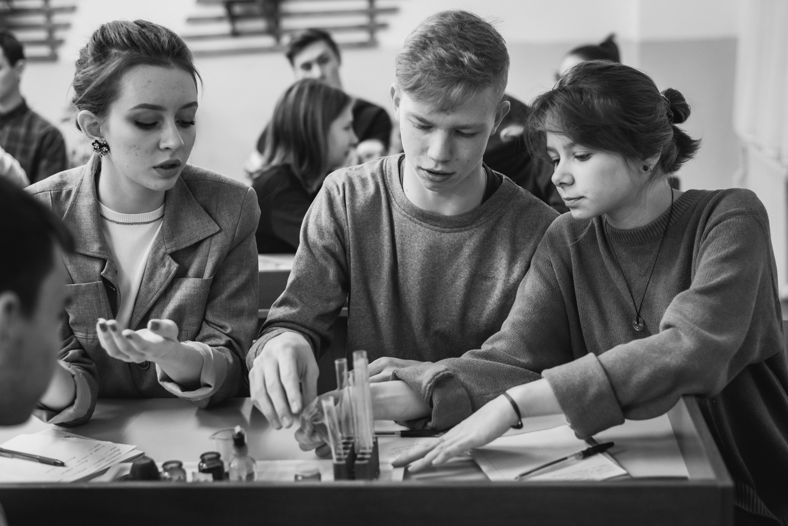 Репортажная фотография на уроках