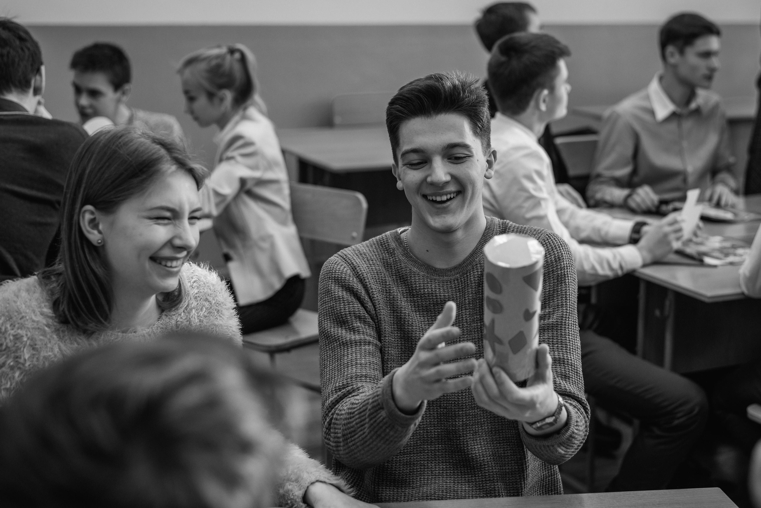 Репортажная фотография на уроках