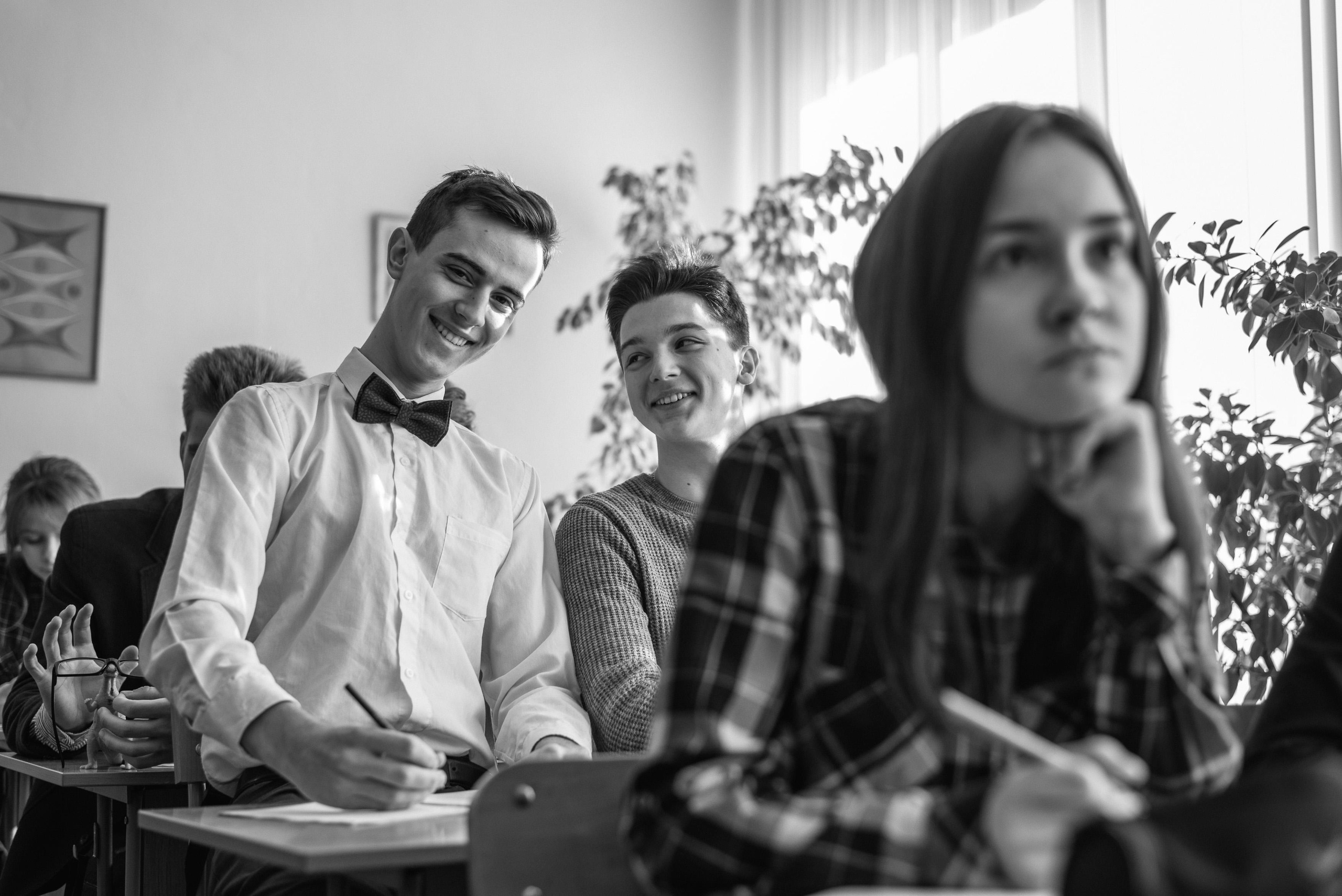 Репортажная фотография на уроках