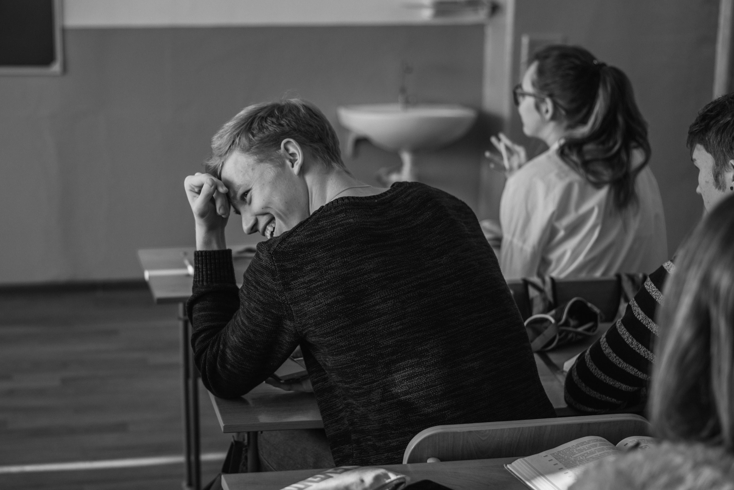 Репортажная фотография на уроках