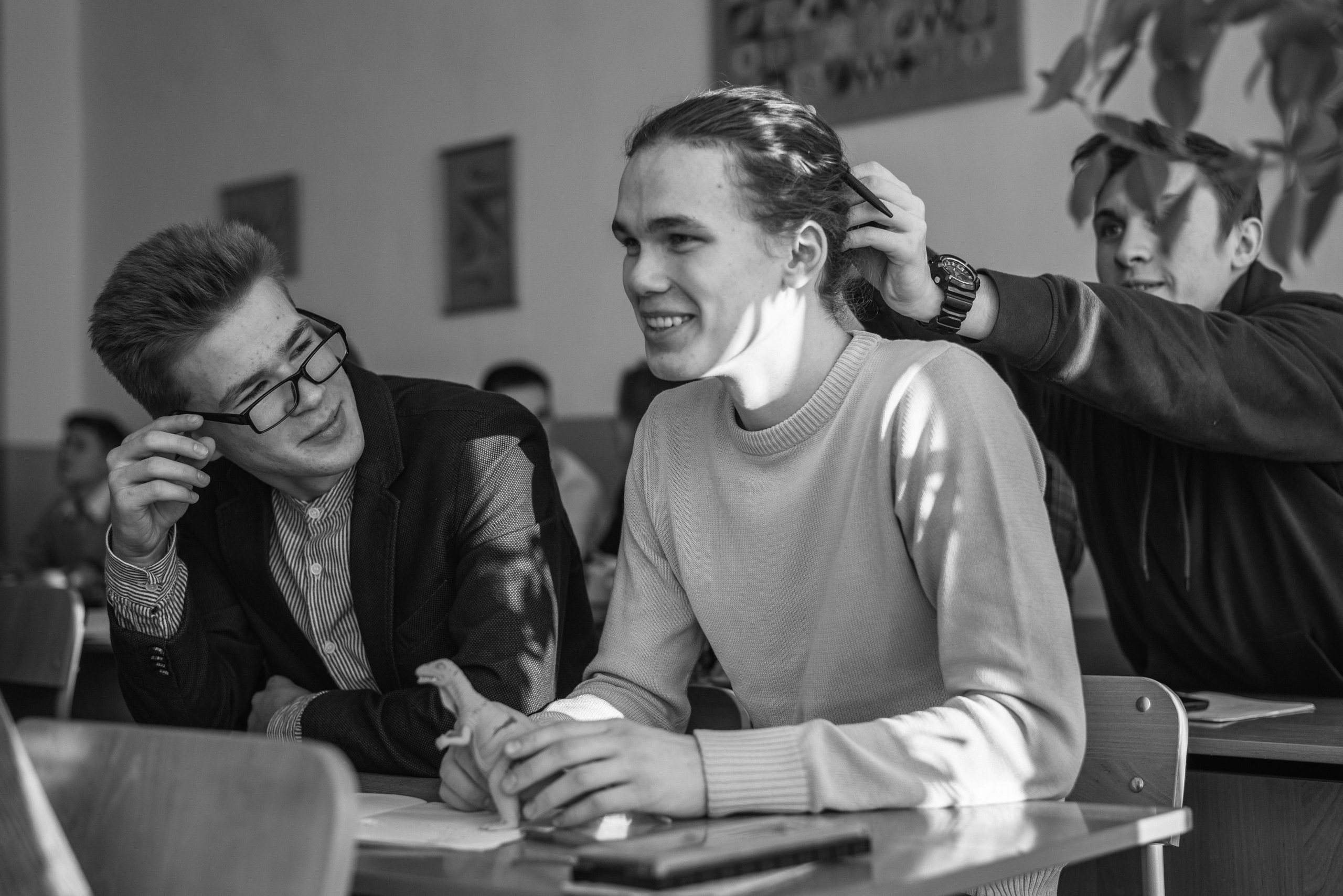 Репортажная фотография на уроках