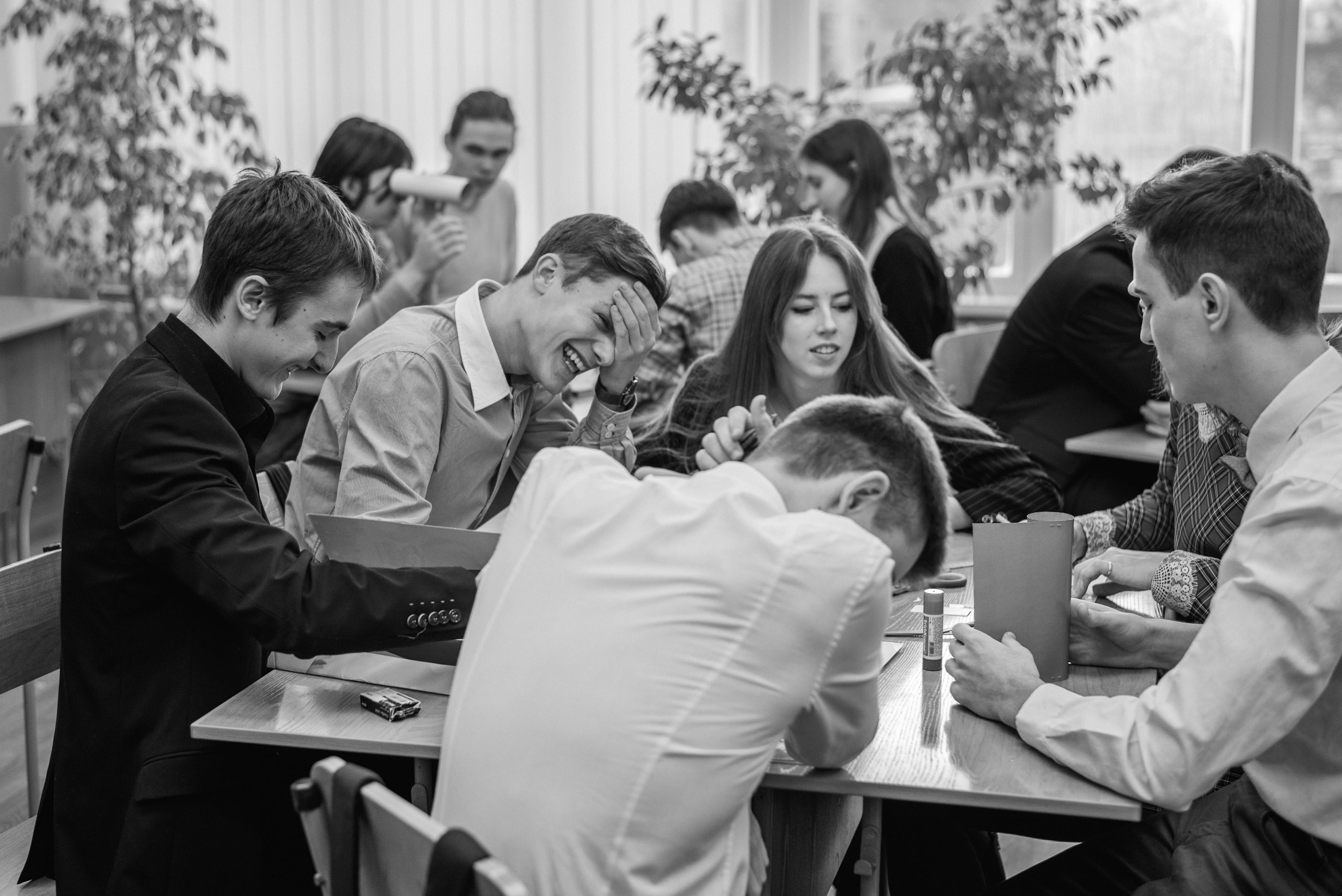 Репортажная фотография на уроках