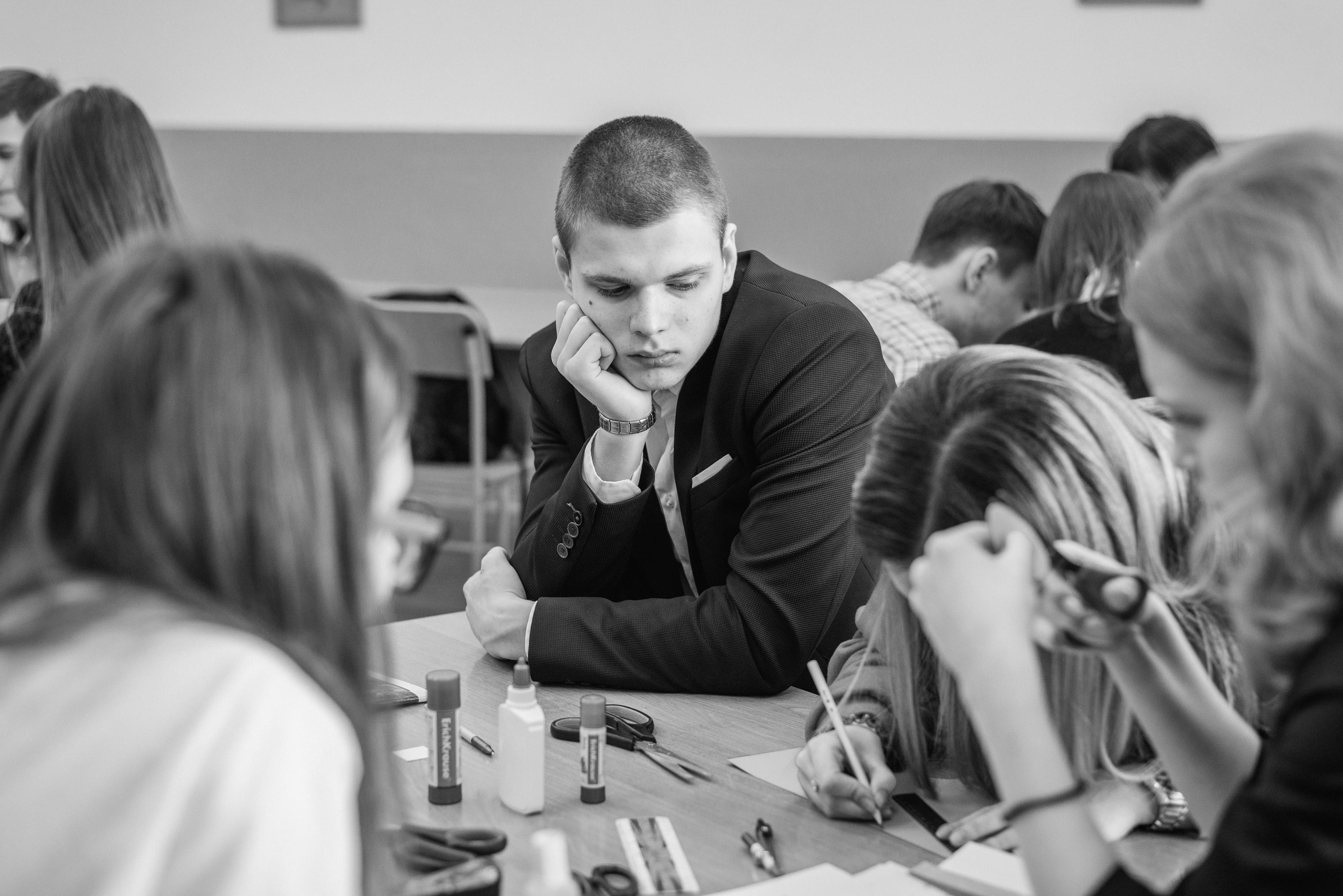 Репортажная фотография на уроках