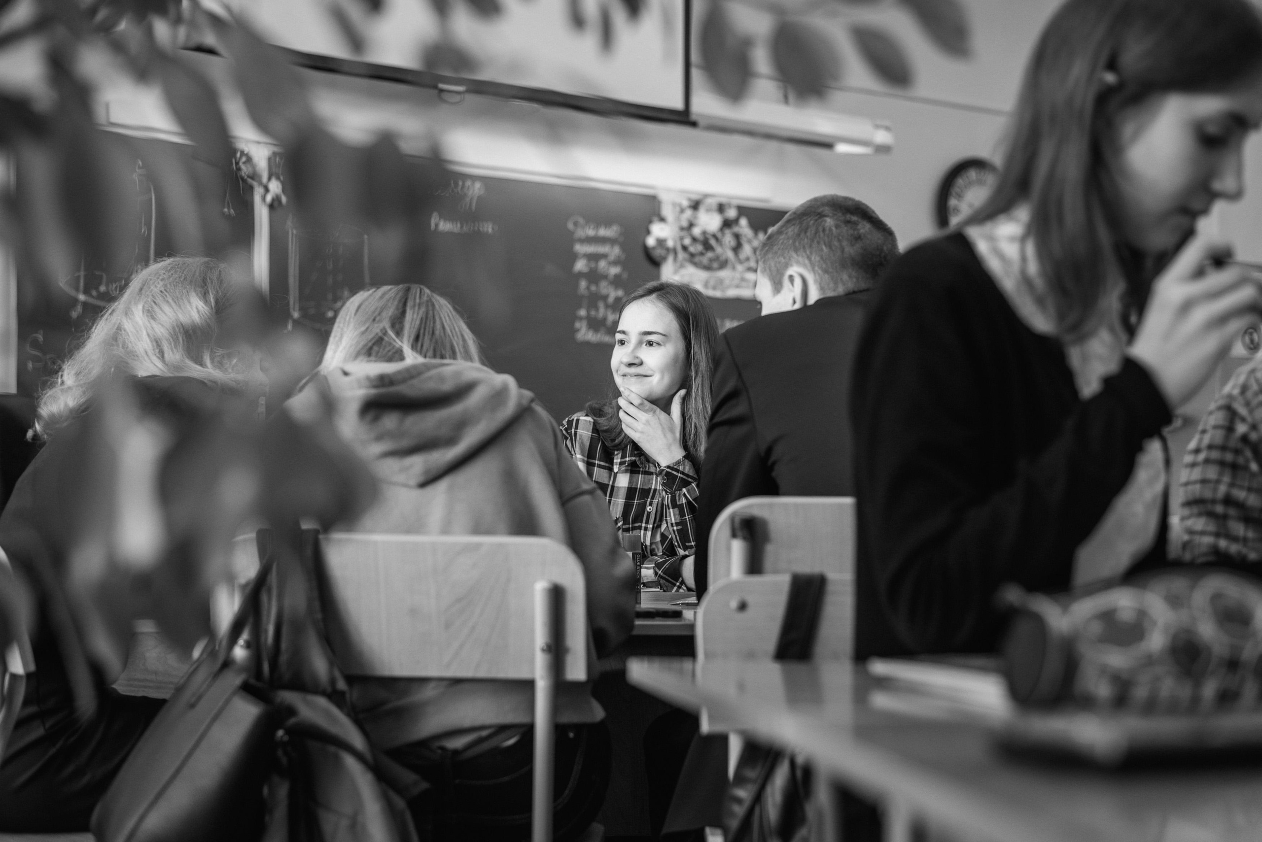 Репортажная фотография на уроках