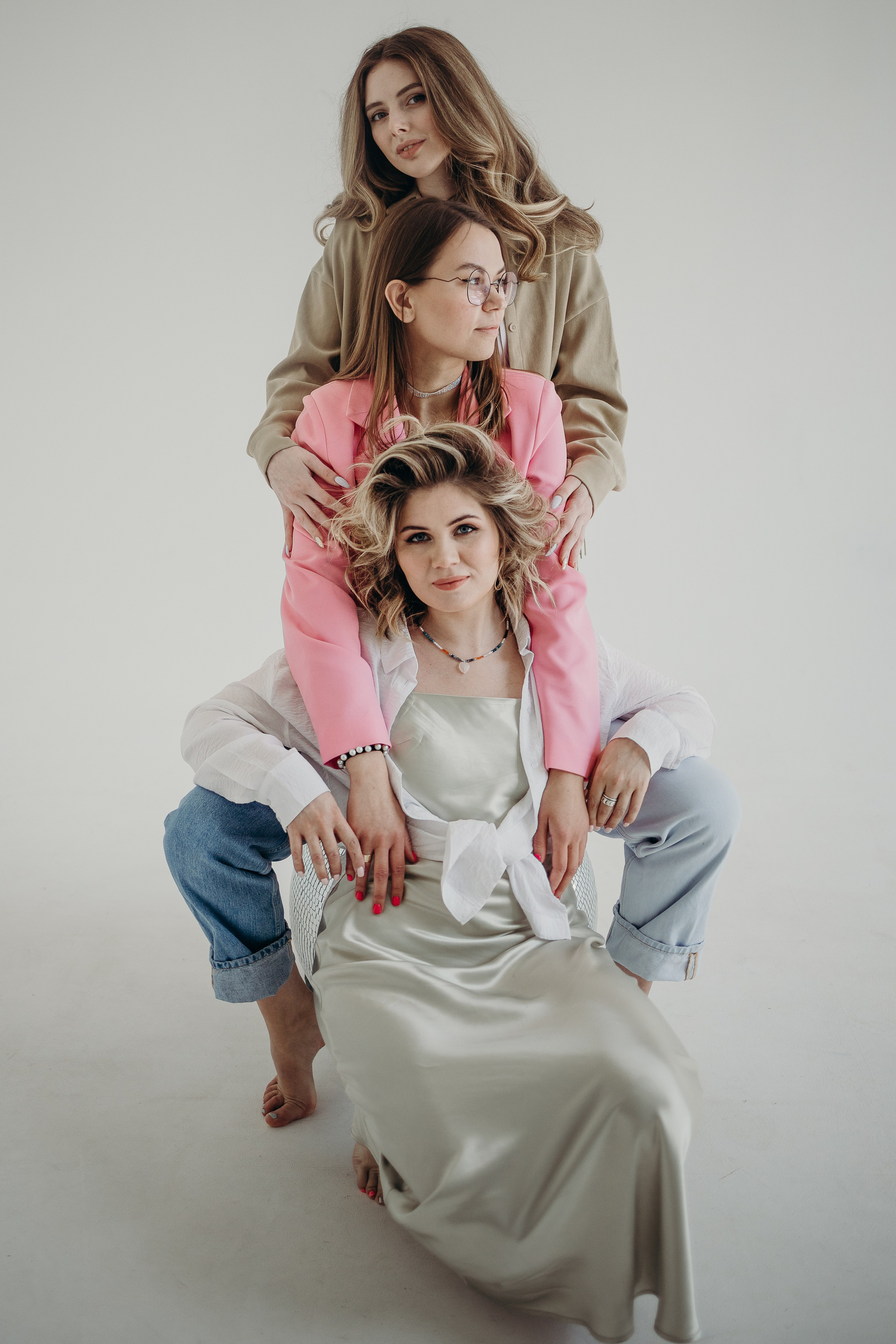 Лена, Катя и Юля. Фотограф Екатерина Заречнова