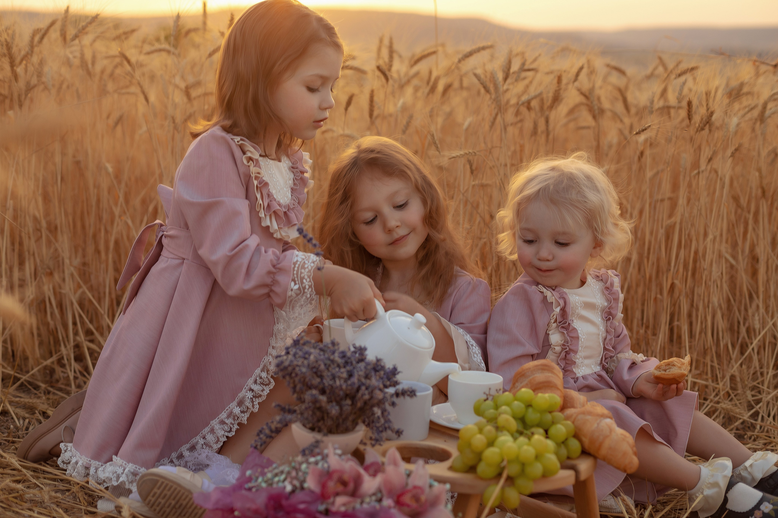 В пшеничке. Семейный и детский фотограф в Крыму Екатерина Швец