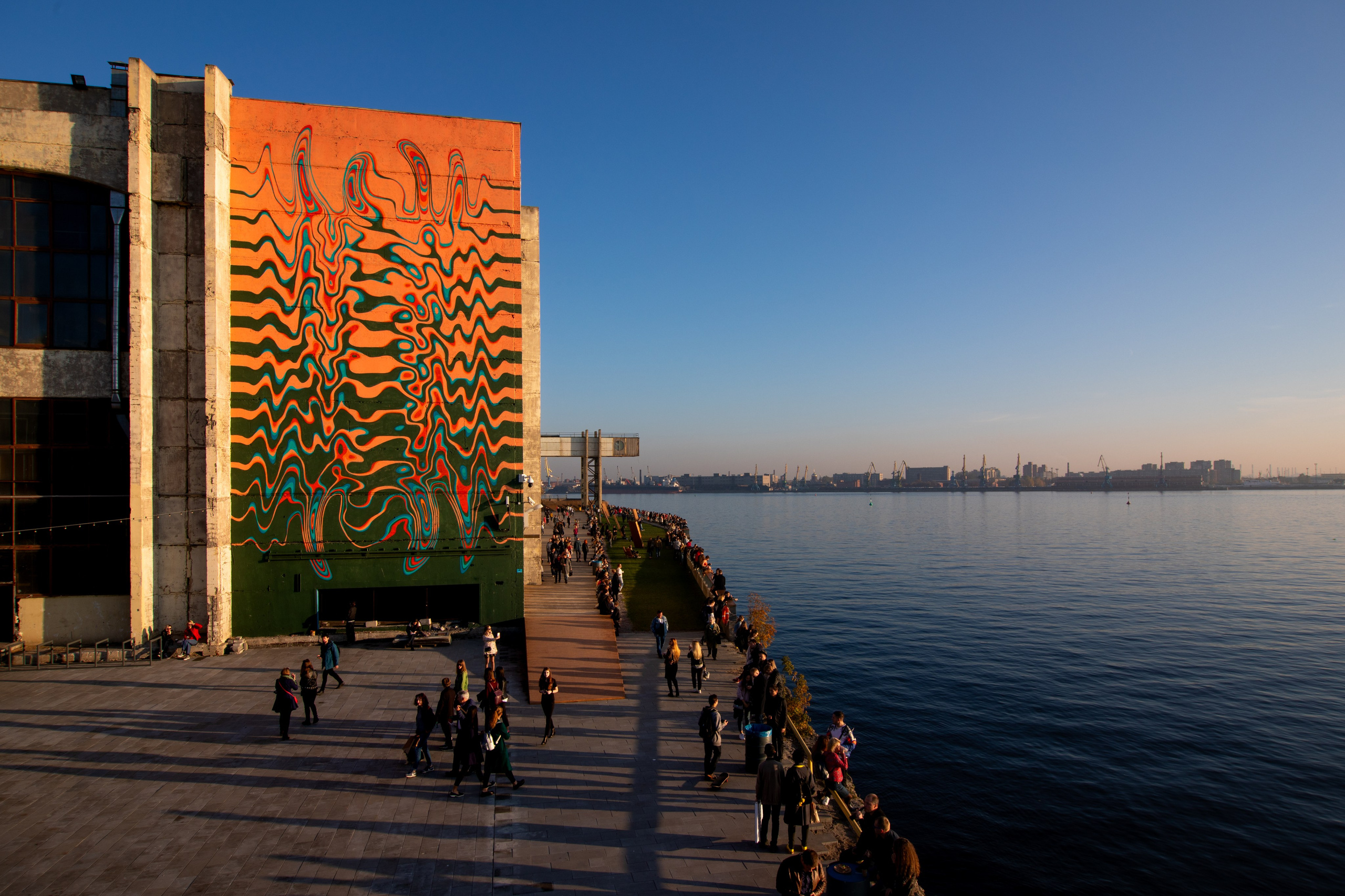 Sevkabel port, Saint Petersburg,  Russia