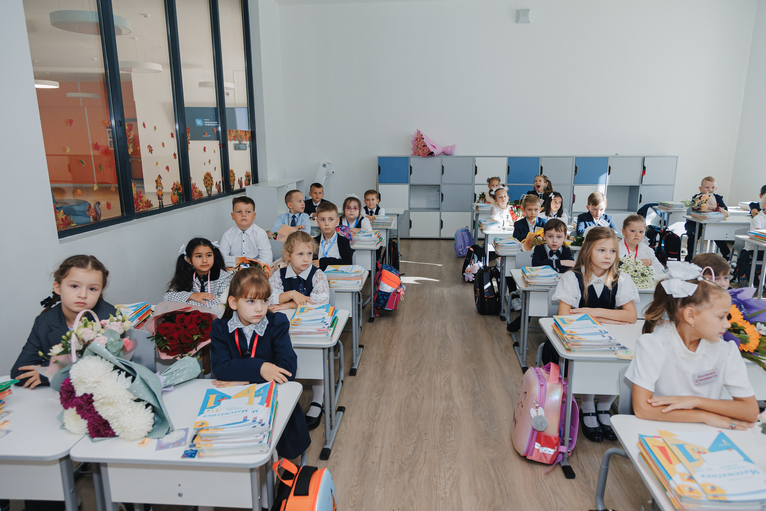 Первый раз в первый класс. Семейный фотограф Николаева Ольга