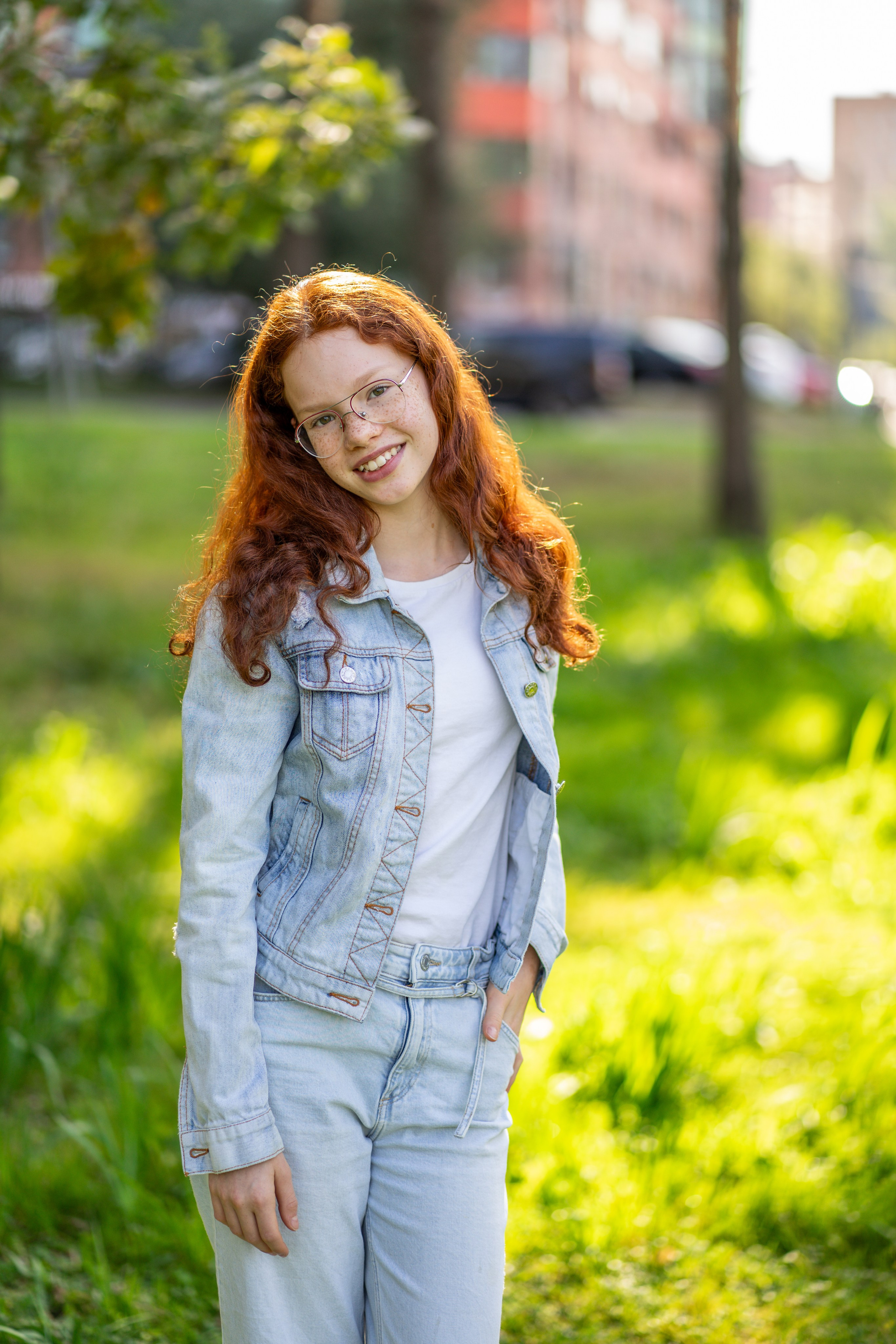 Девочка на природе