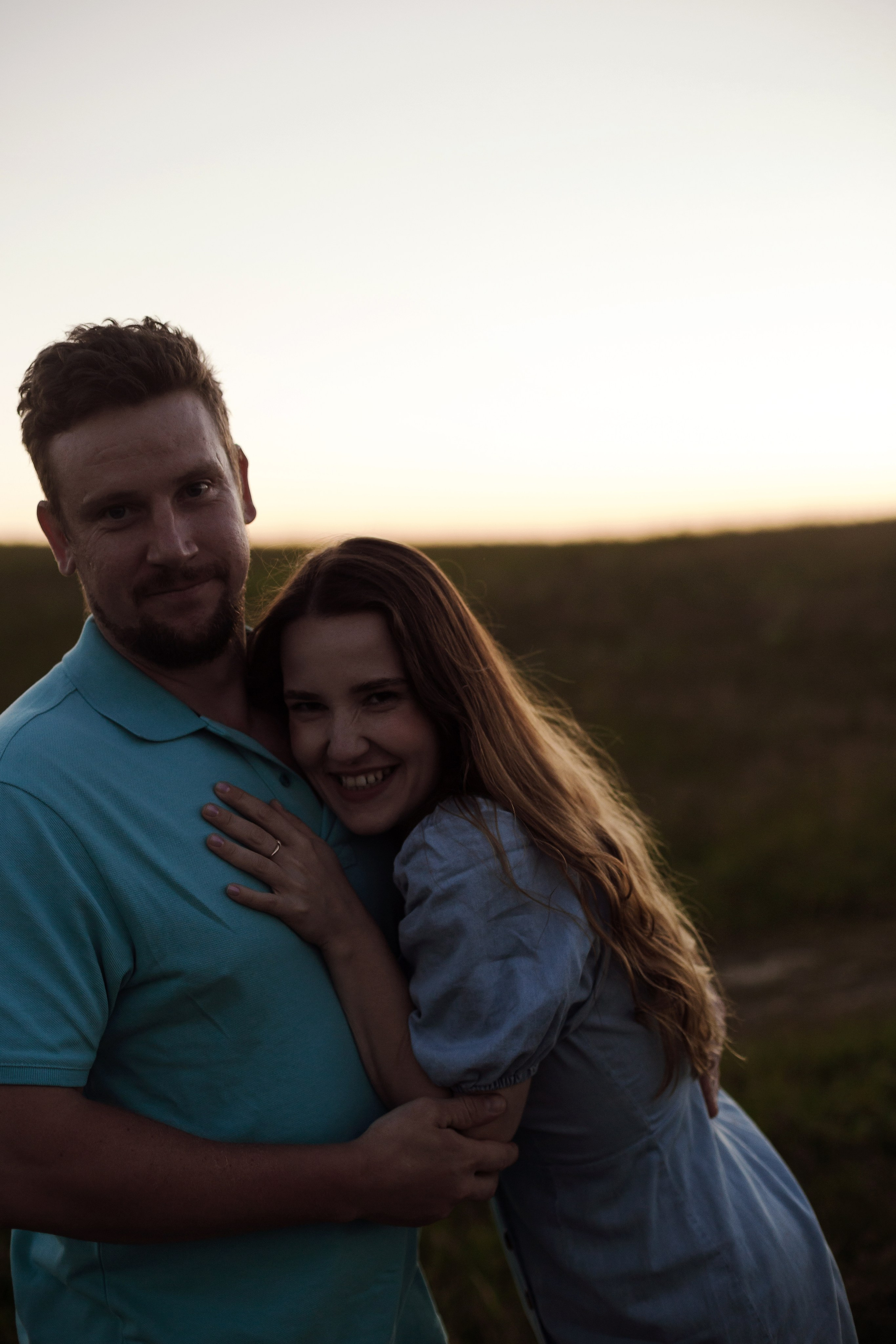 Колтушские высоты — Марина и Сергей. Портретный фотограф в Санкт-Петербурге Элина Ситникова