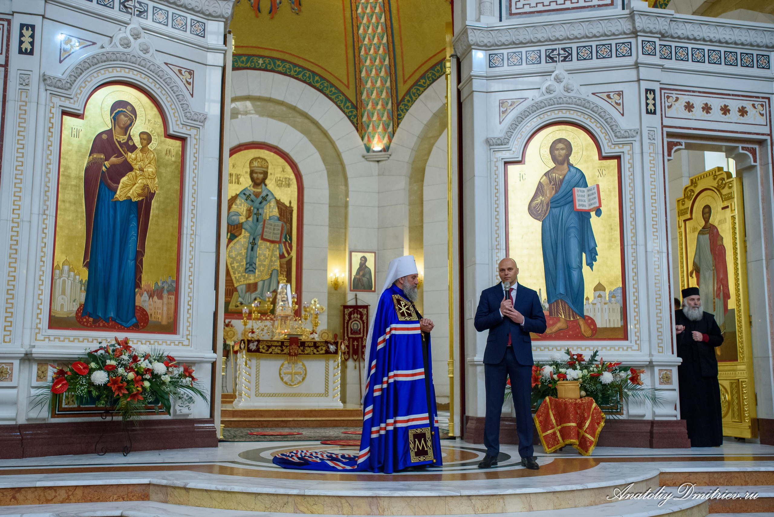 Служба на 40-летие Калининградской епархии. Фотограф  Крещения и Венчания Калининград