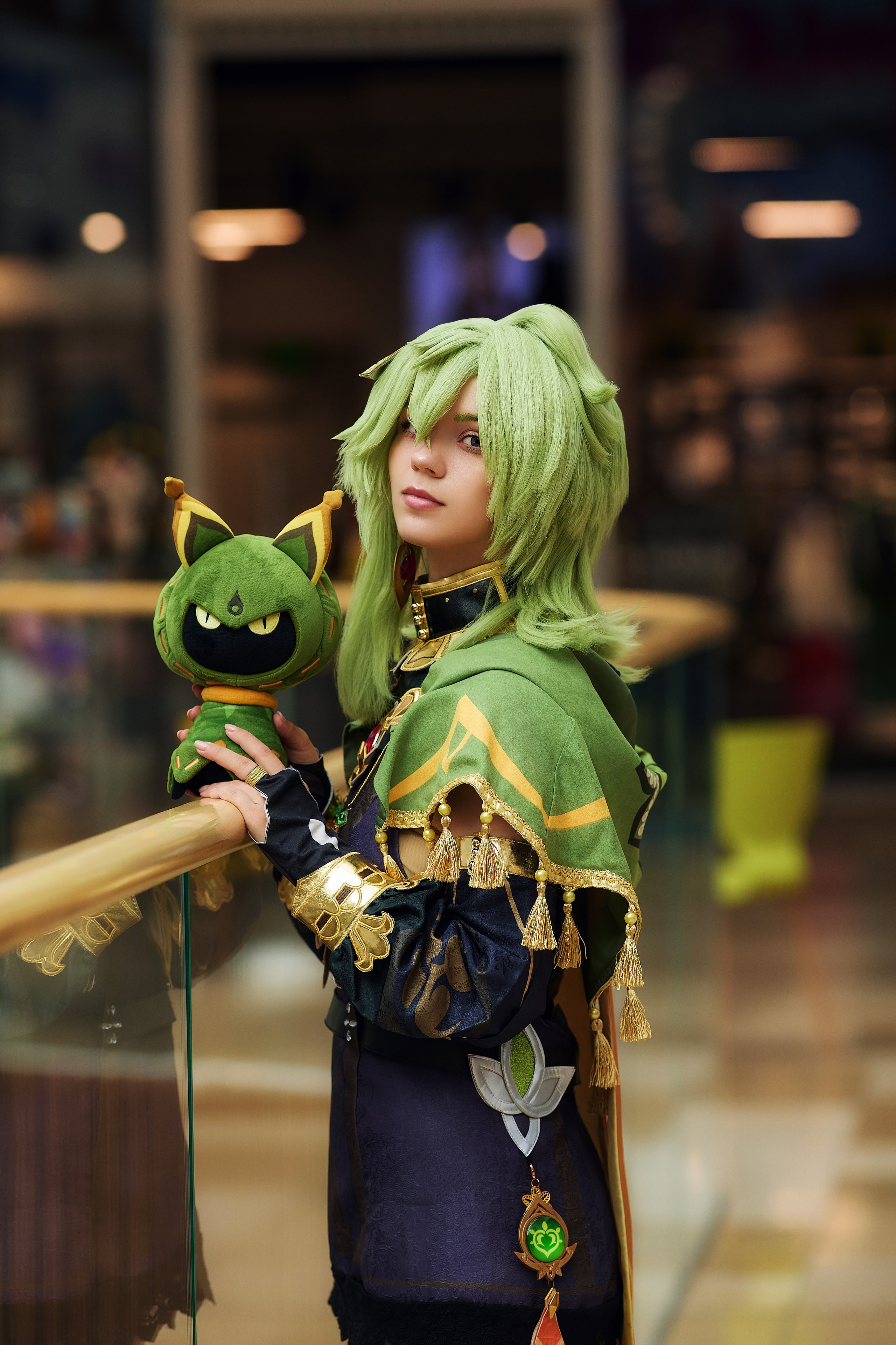 Девушка в образе Коллеи из Genshin Impact - косплей фотосъёмка во Владивостоке