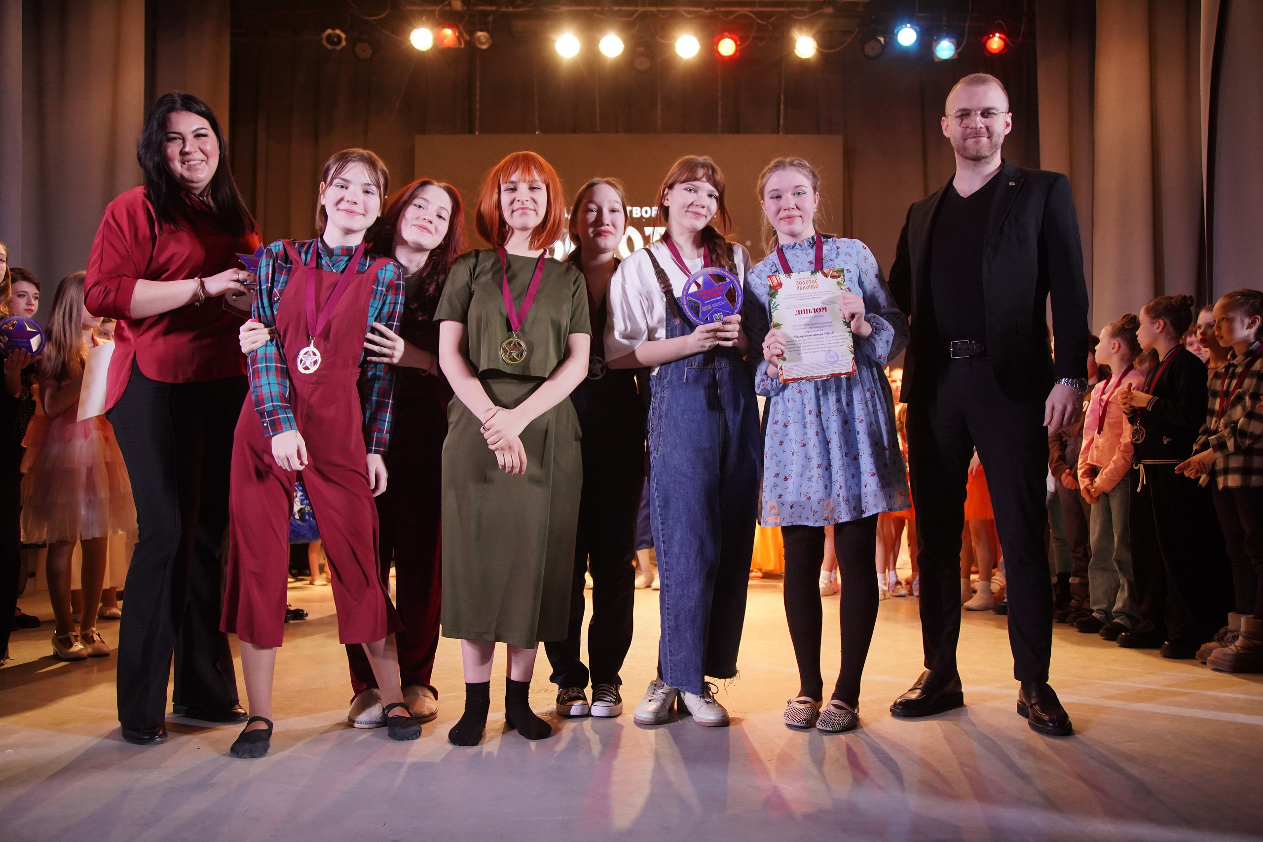 23 февраля, награждение, г. Новосибирск. Золотое яблочко