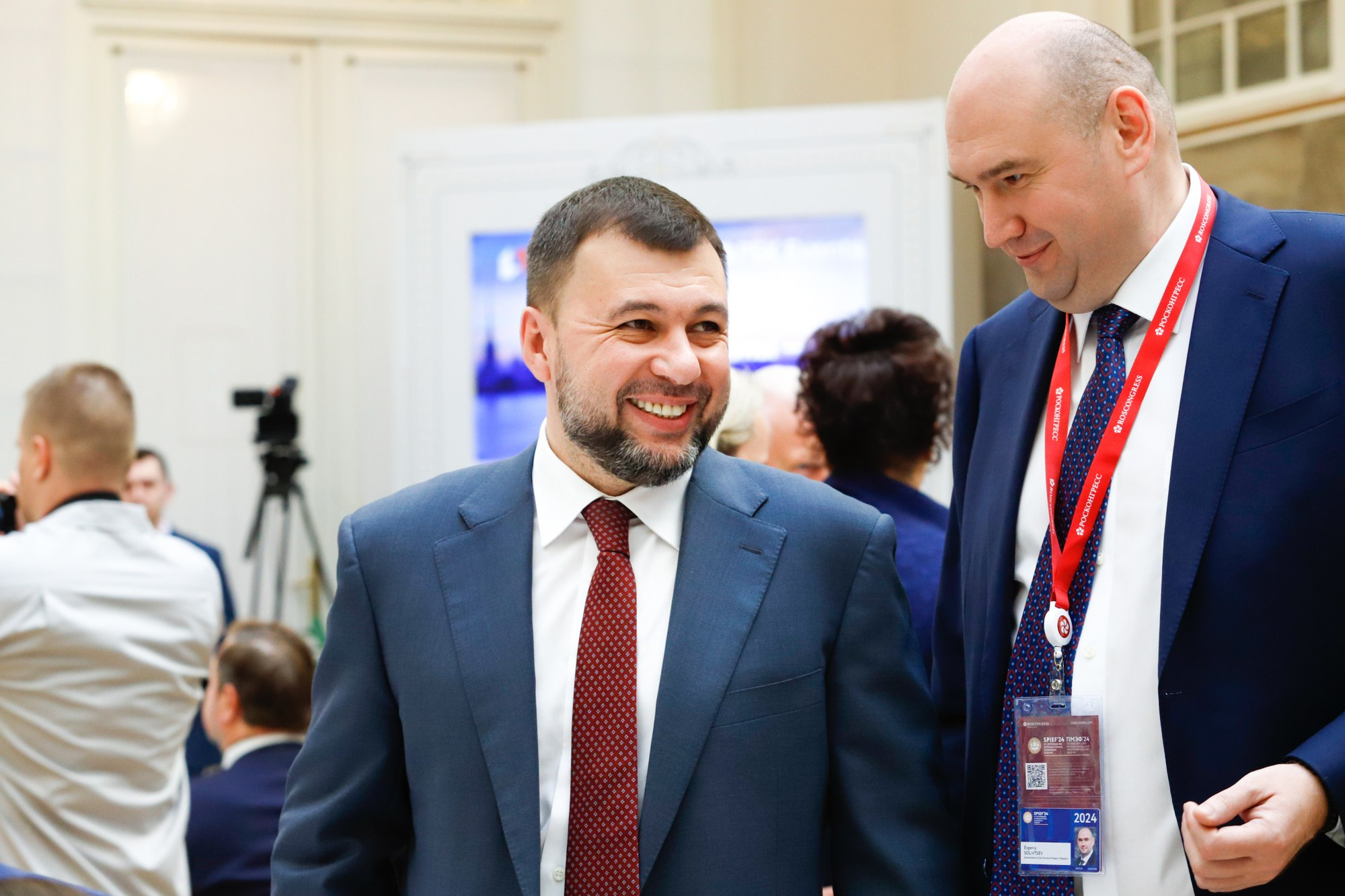 Бизнес-завтрак ПСБ в рамках ПМЭФ. Фотограф Дарья Попова