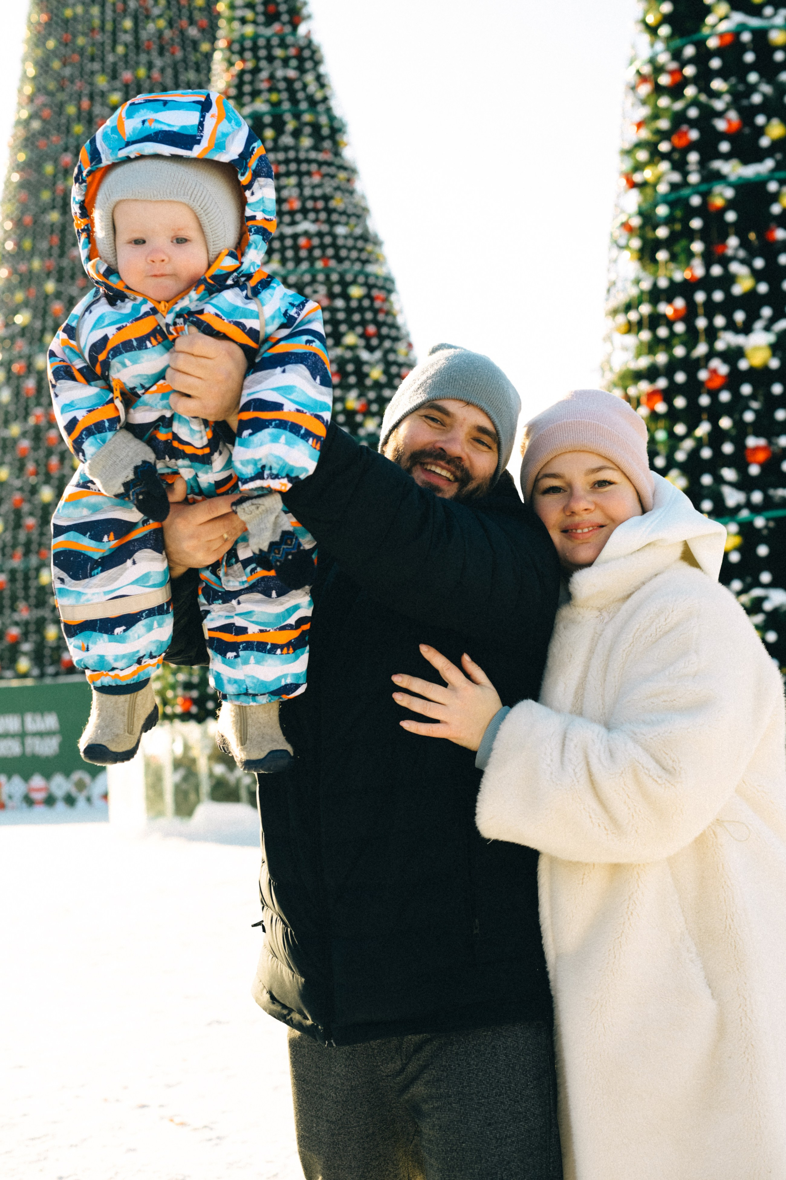 Семья Машеньки Новогодняя