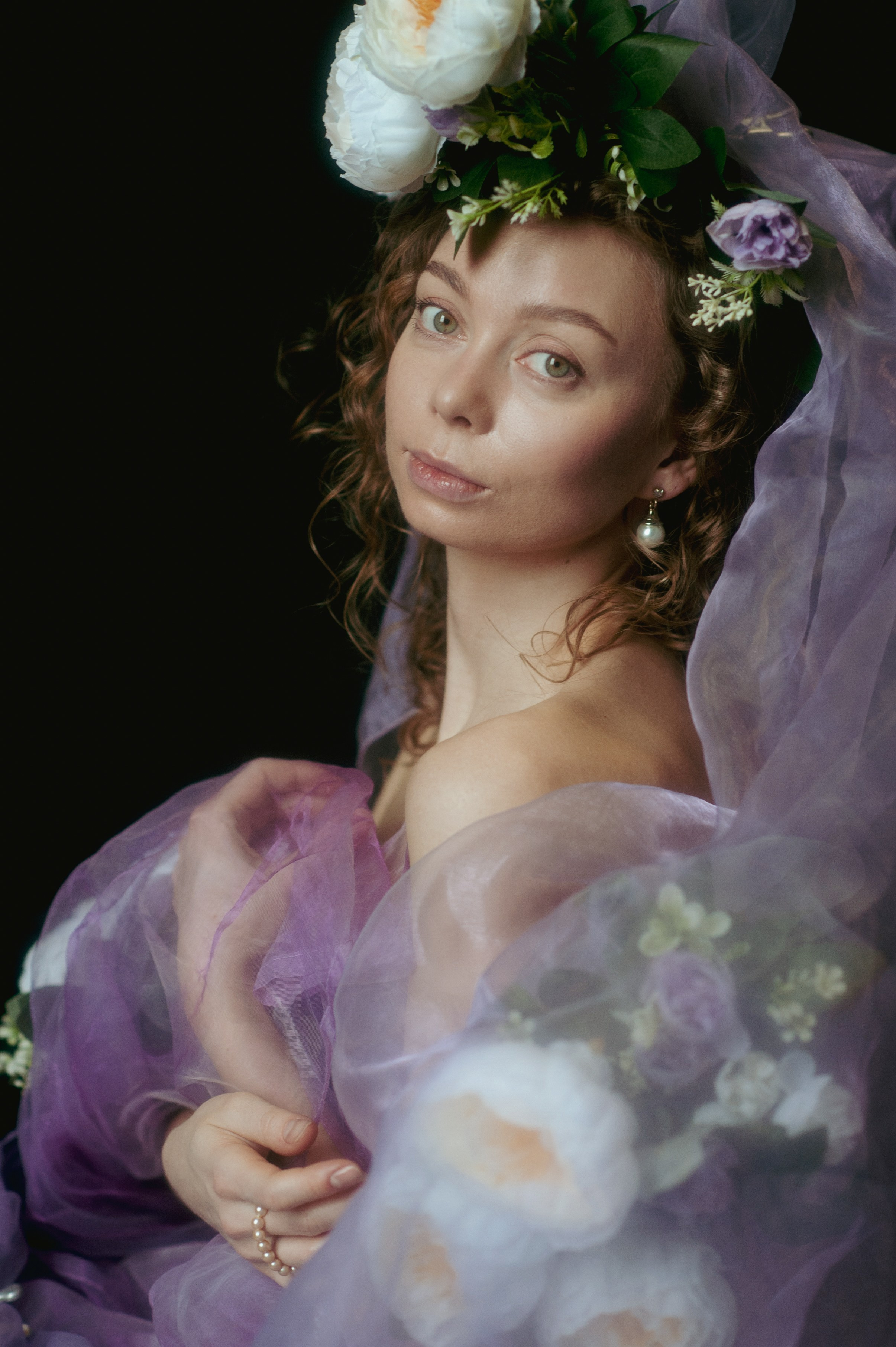 Флора, богиня весны. Портретный и лайфстайл фотограф в Санкт-Петербурге