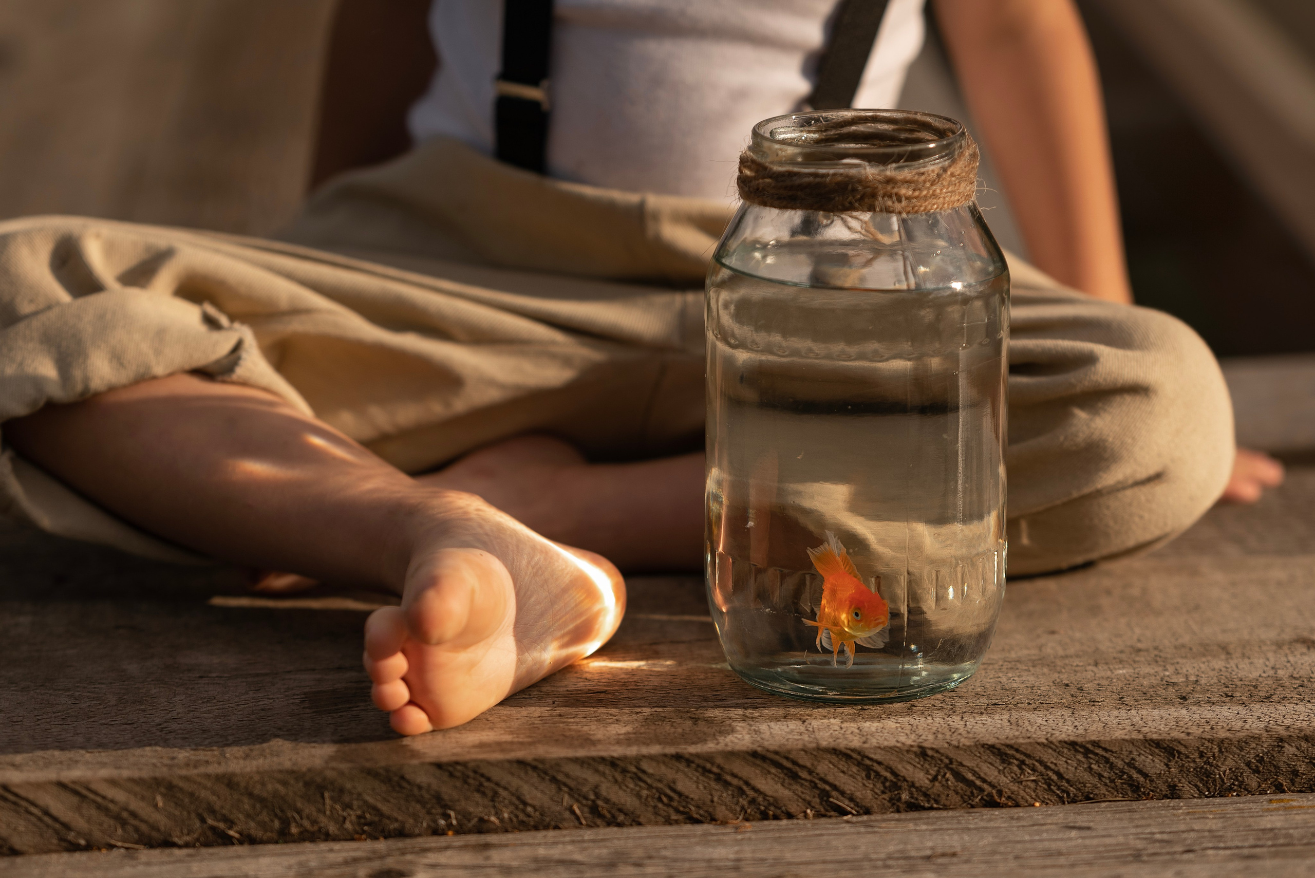 Кирилл на рыбалке