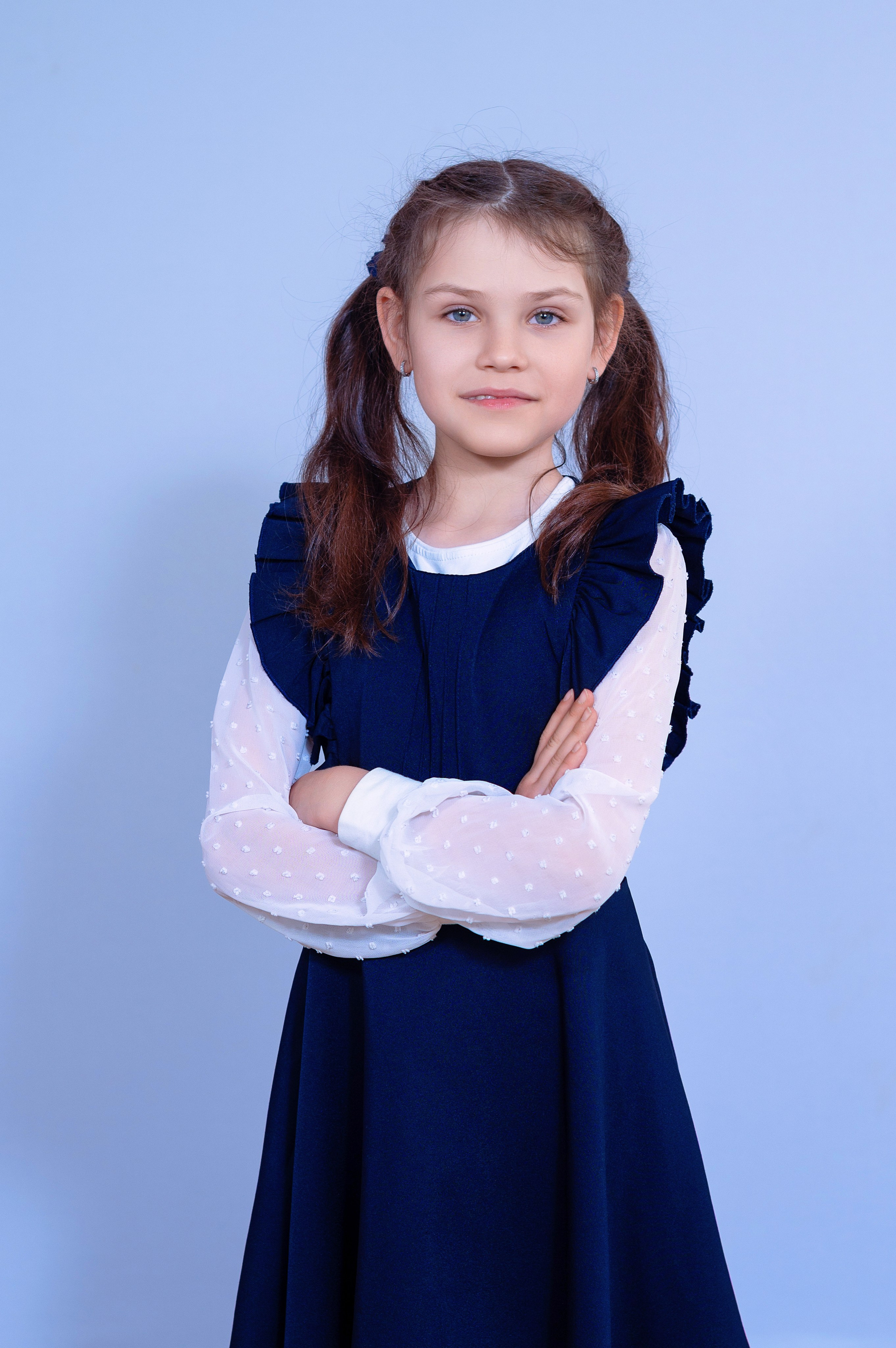 Портрет и общая фотография класса. Выпускной школьный альбом в Москве / Школьный фотограф Юлия Михайленко