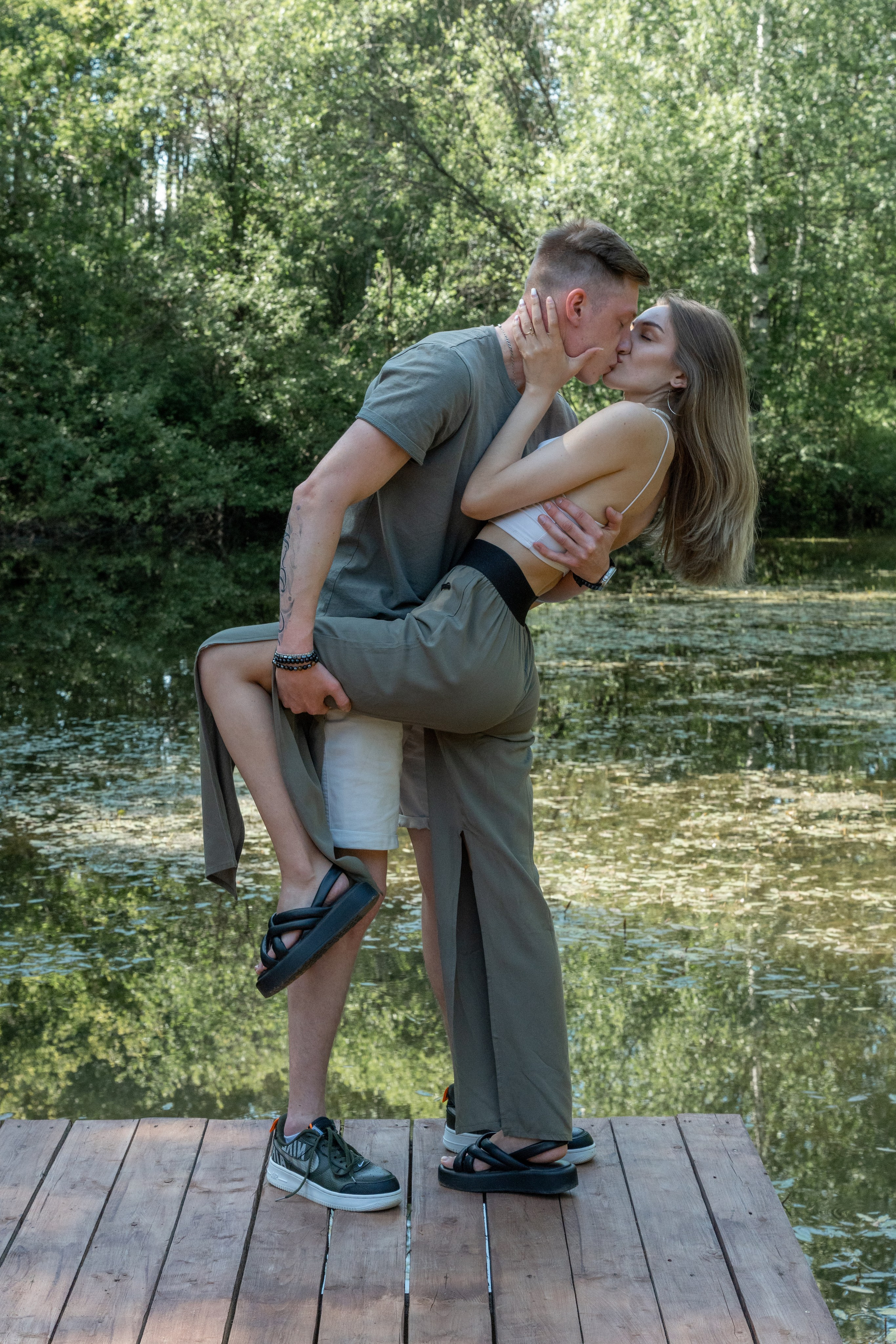 Семья на отдыхе