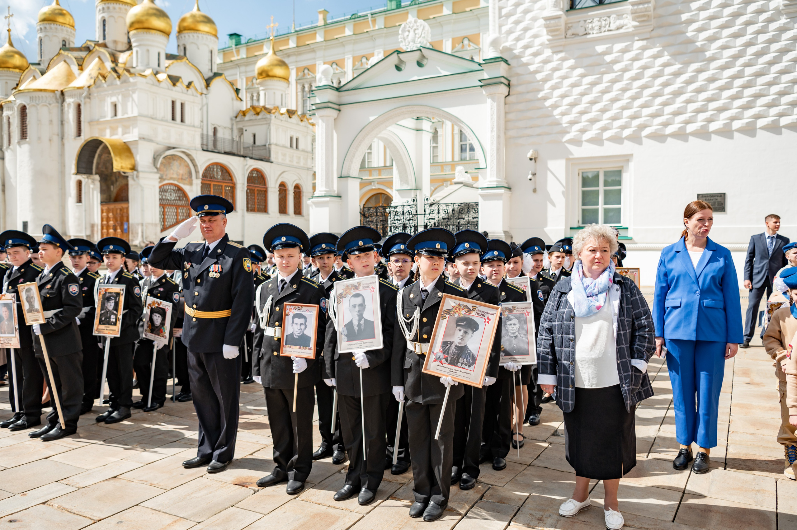 Фотосессия Присяги кадетов «Школа 1231 им. В. Д. Поленова». Детский и семейный фотограф г. Москва Оксана Катаджи
