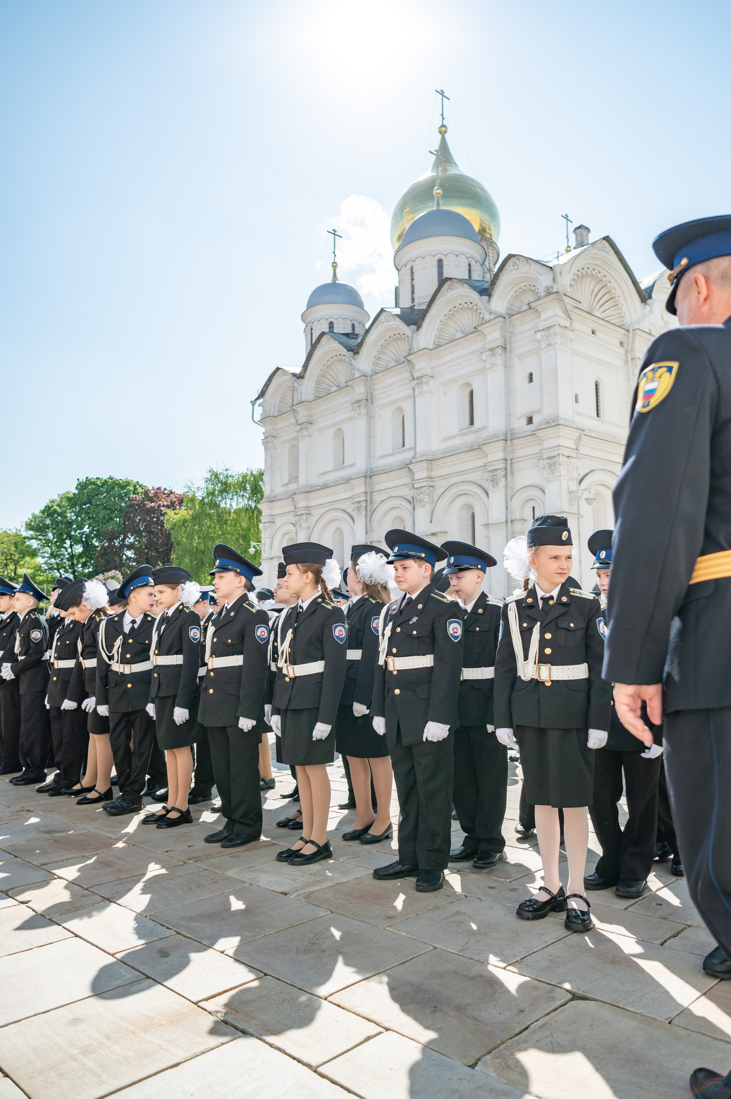 Фотосессия Присяги кадетов «Школа 1231 им. В. Д. Поленова». Детский и семейный фотограф г. Москва Оксана Катаджи